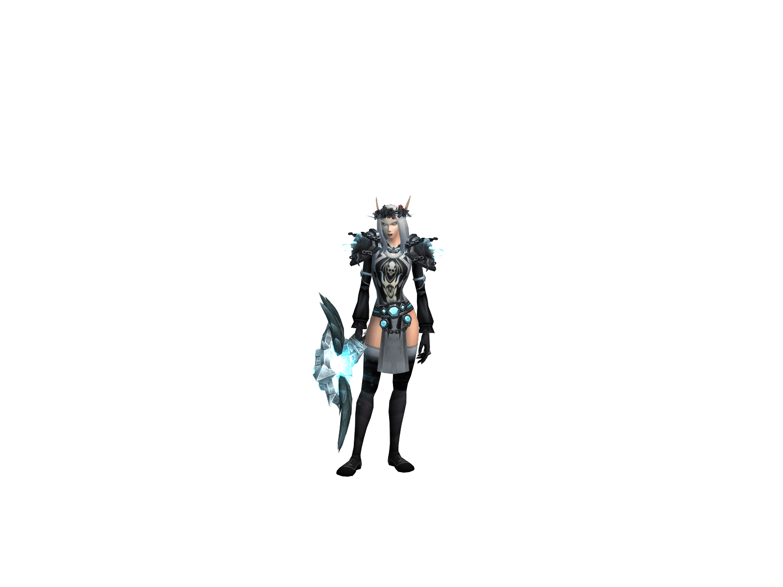 Full character render of Эвэргарден