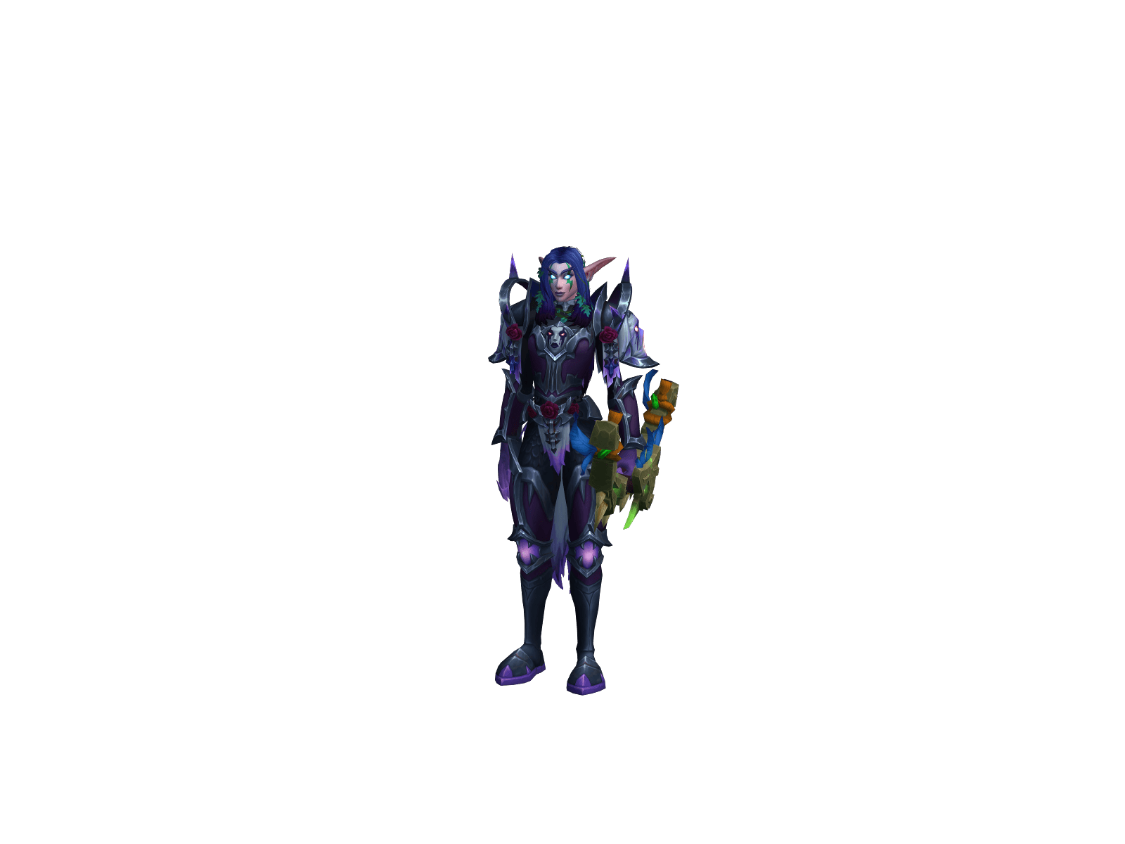 Full character render of Плюшках