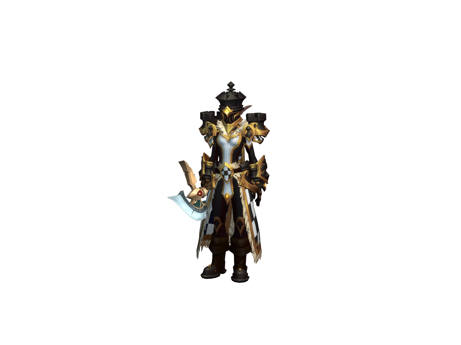Full character render of Нотед