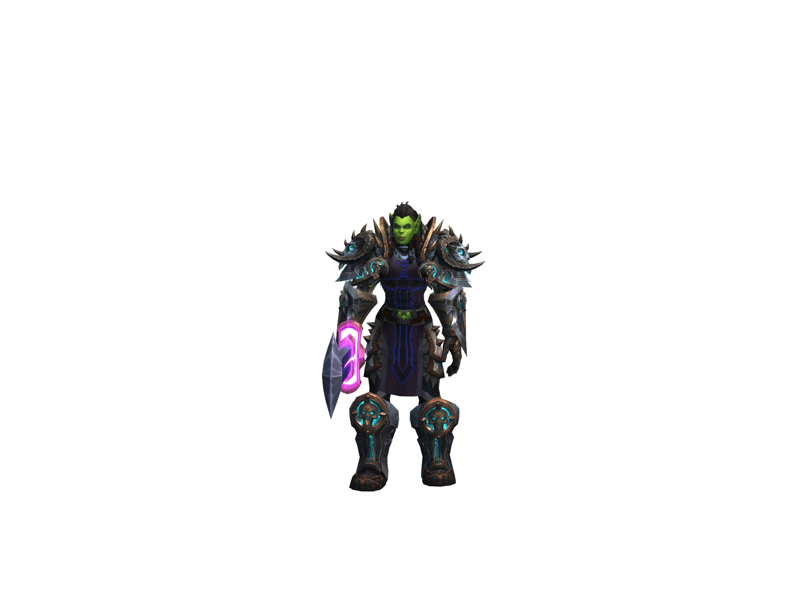 Full character render of Дэим