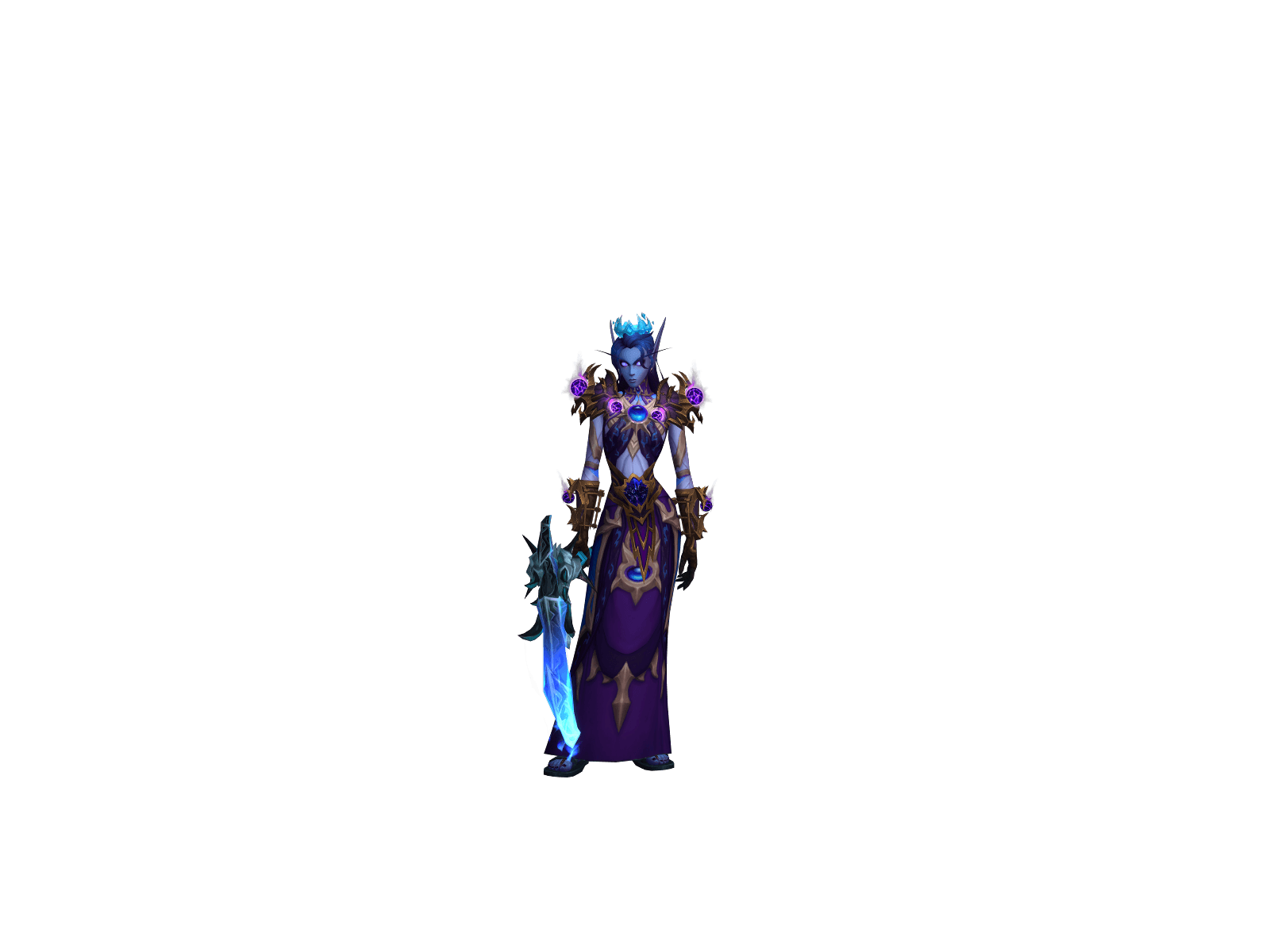 Full character render of Жонщинамаг