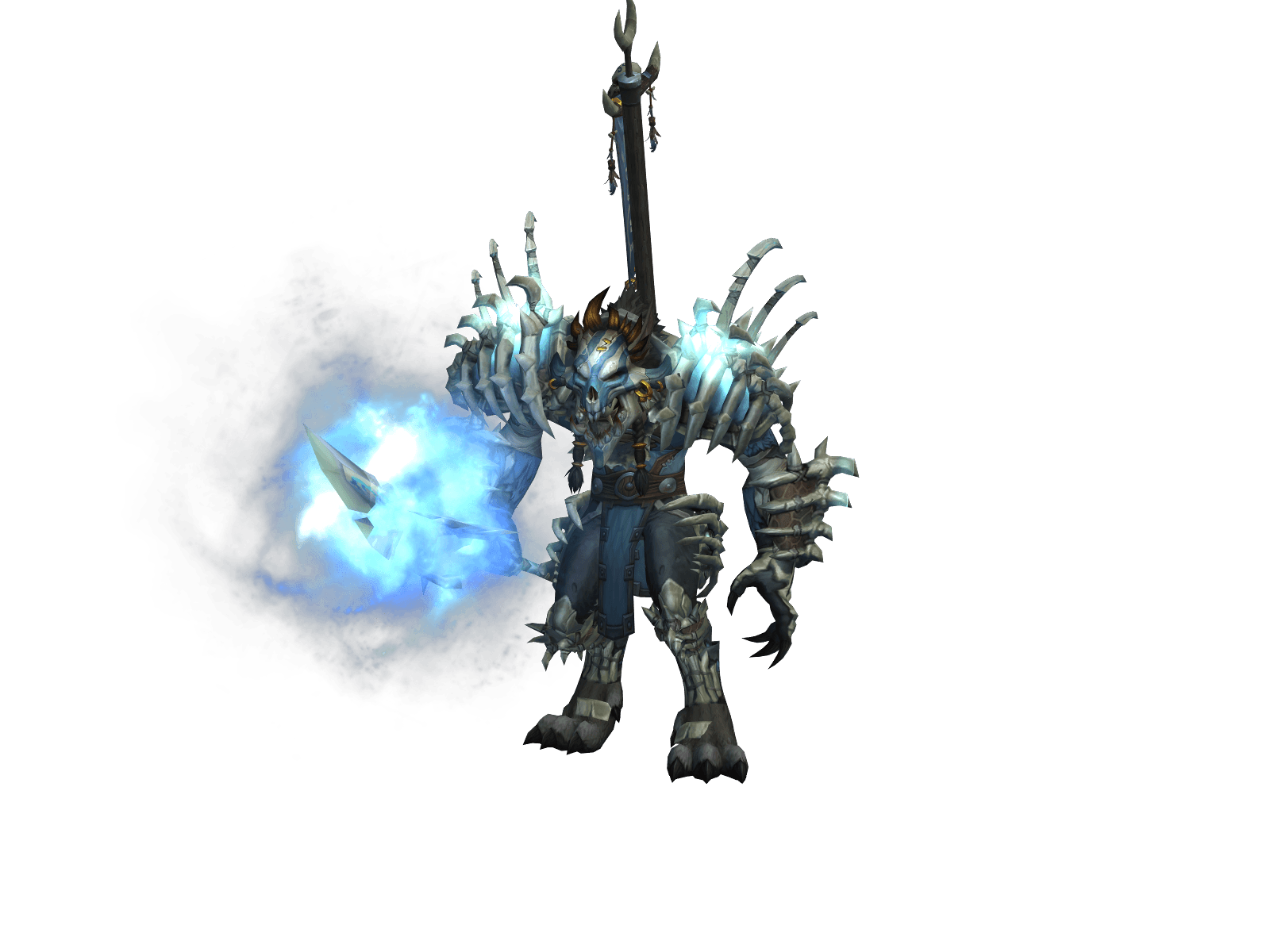 Full character render of Облик