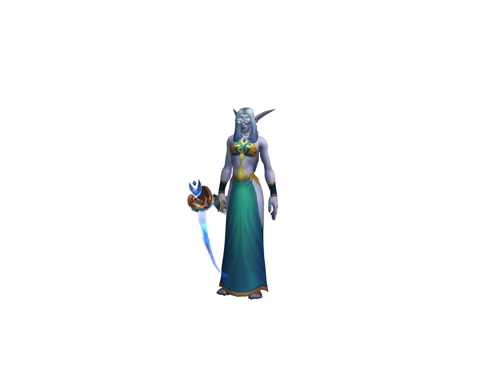 Full character render of Fløra