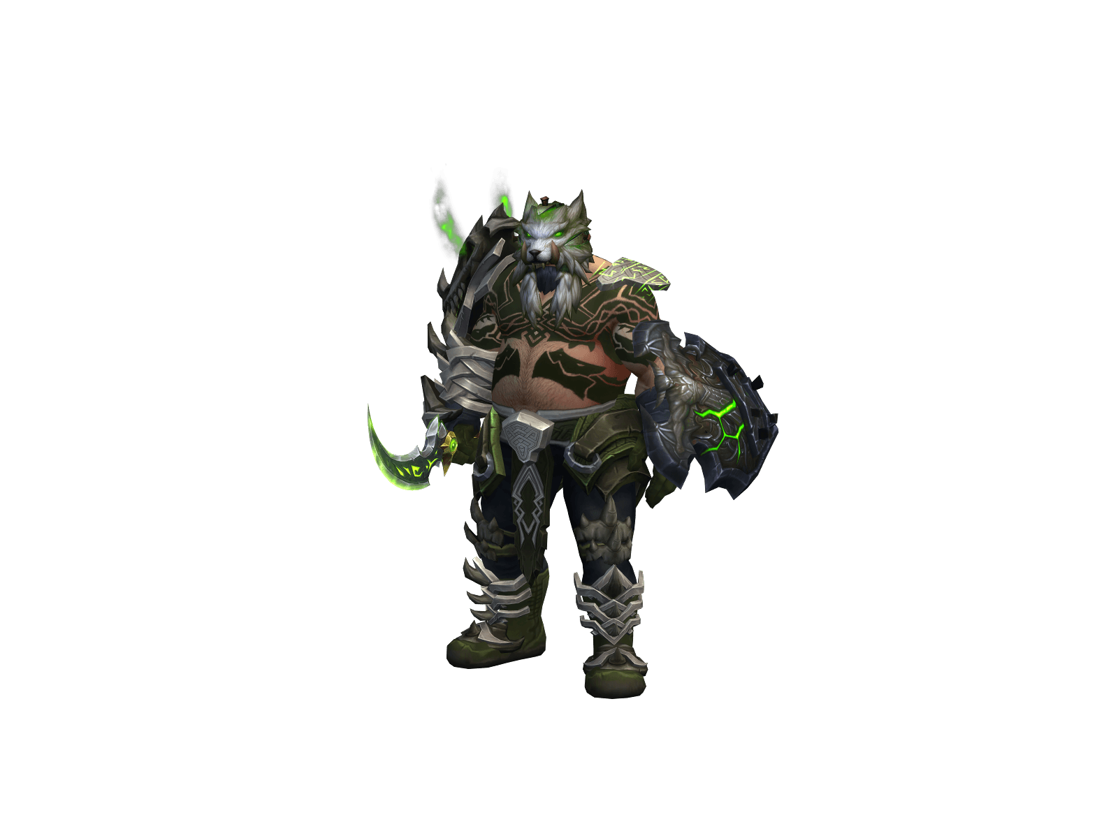 Full character render of Fatshaman