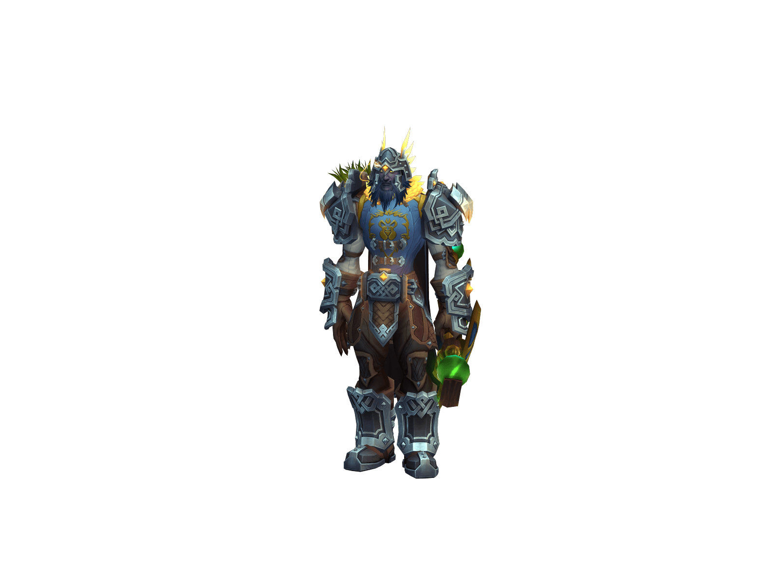 Full character render of Sarus