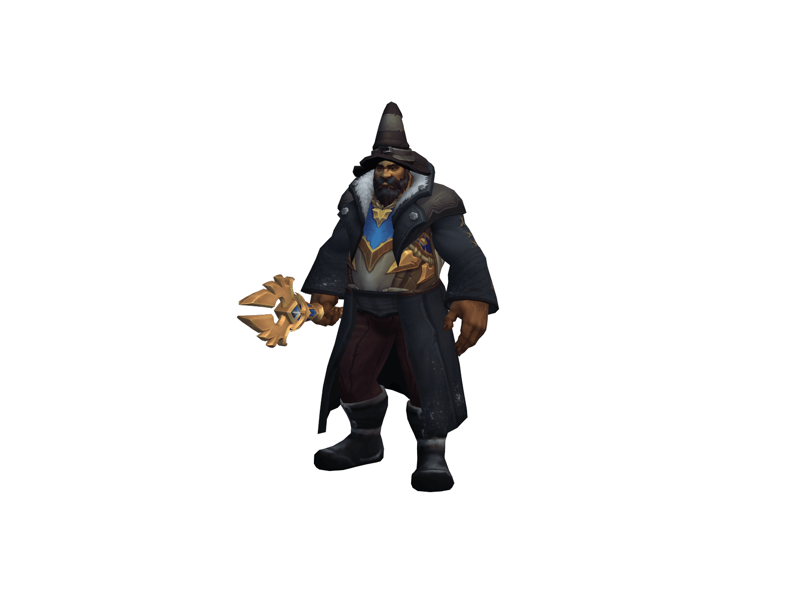 Full character render of Hagríd
