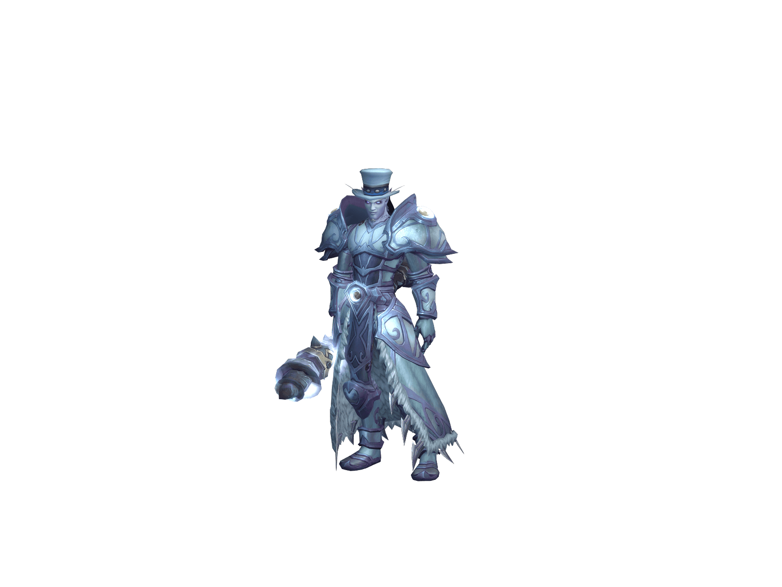 Full character render of Paracetamol