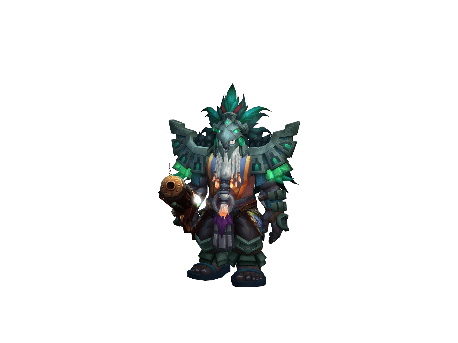 Full character render of Рейк