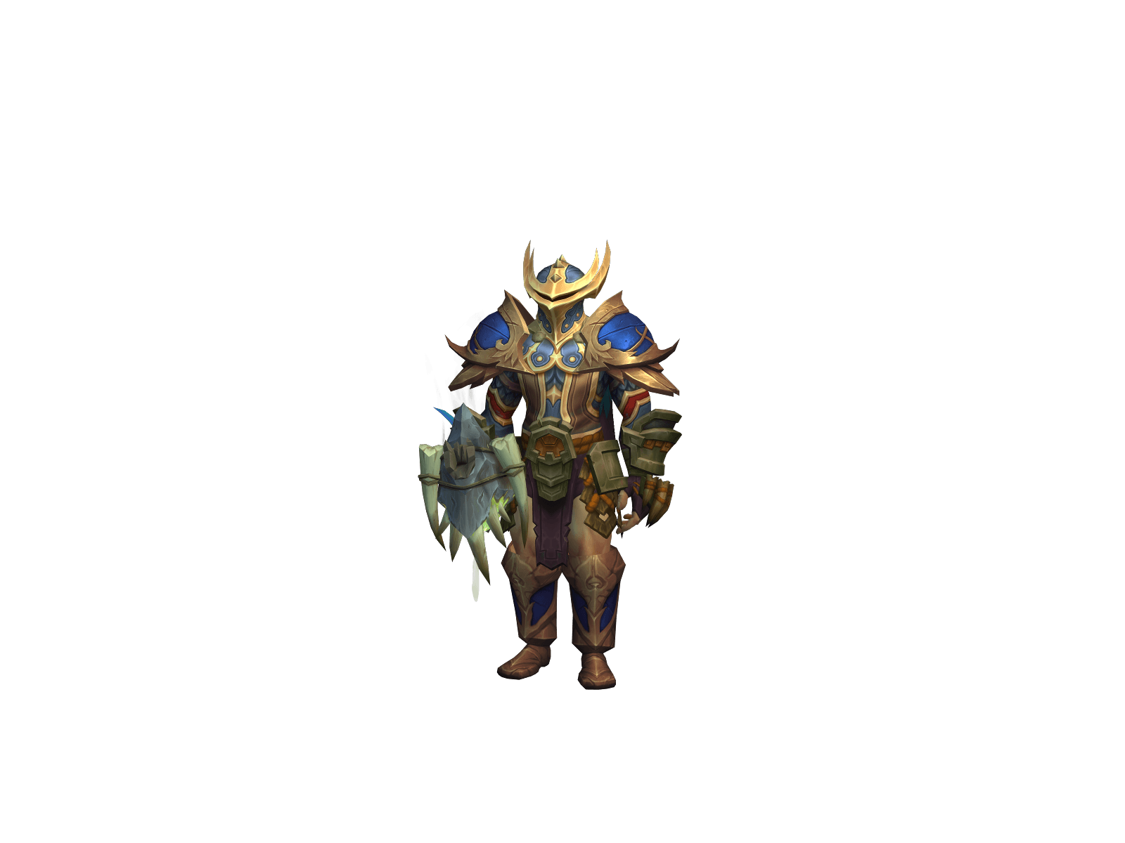 Full character render of Клиг