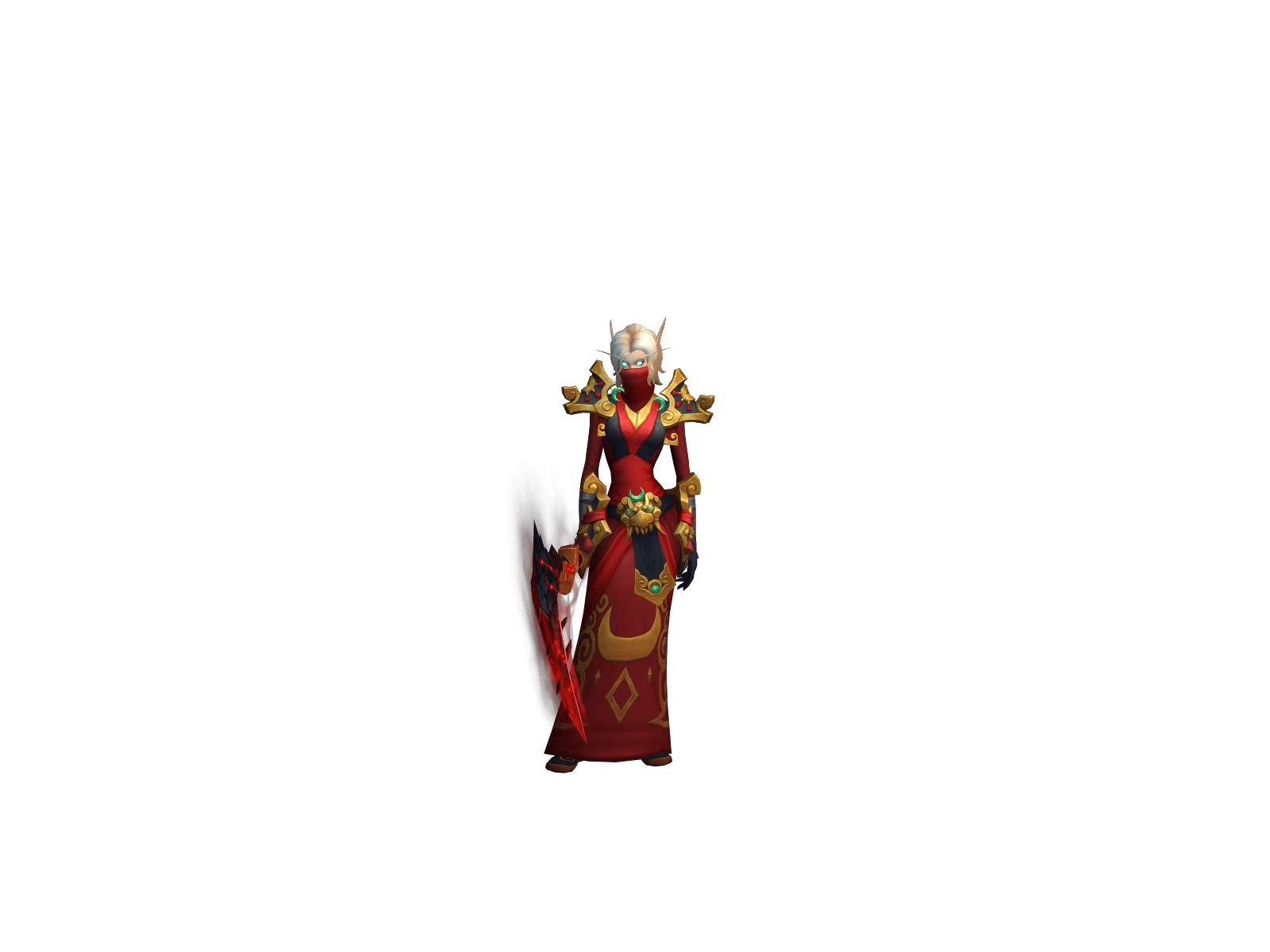 Full character render of Демофлейм