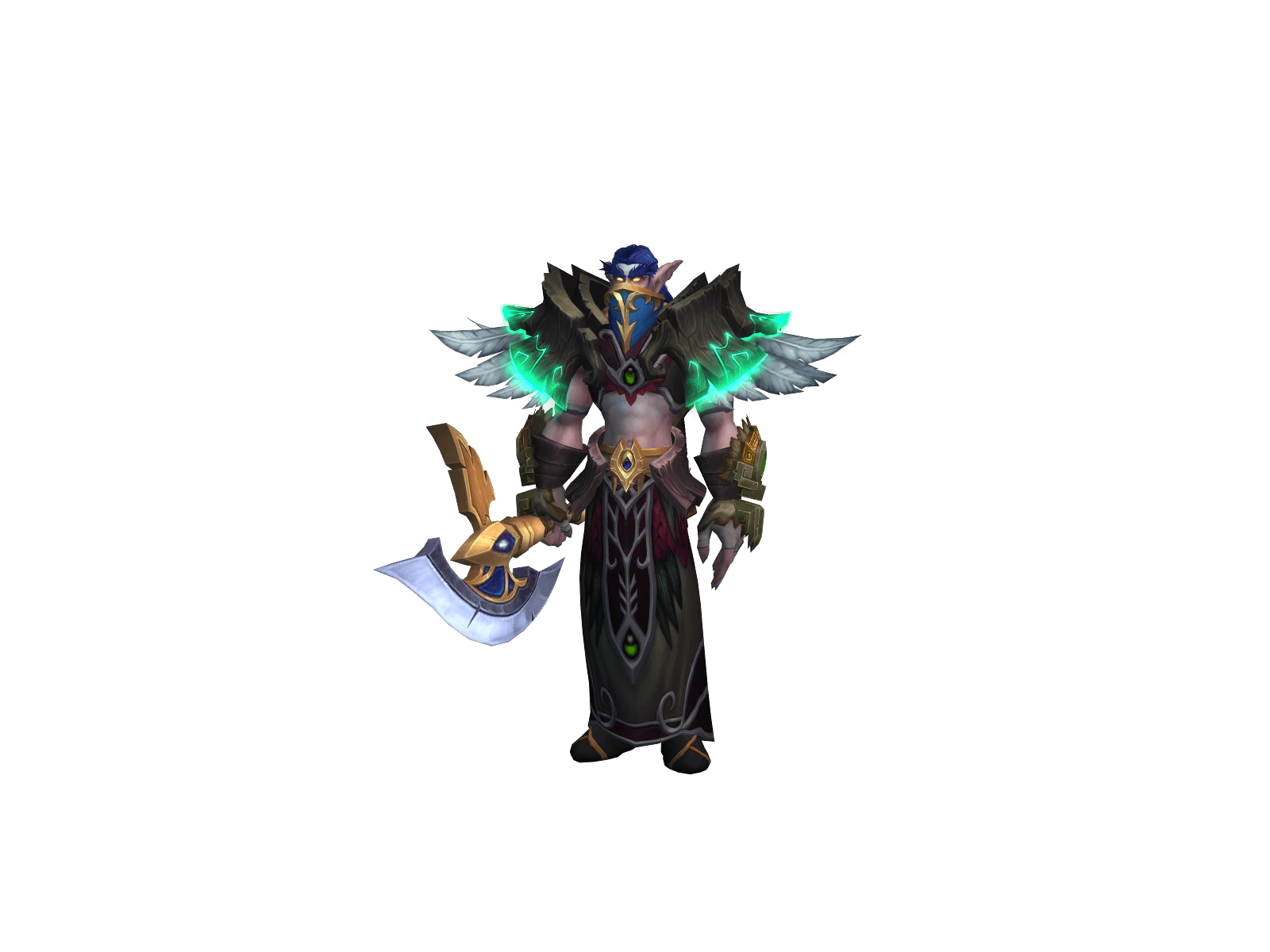 Full character render of Гибридный