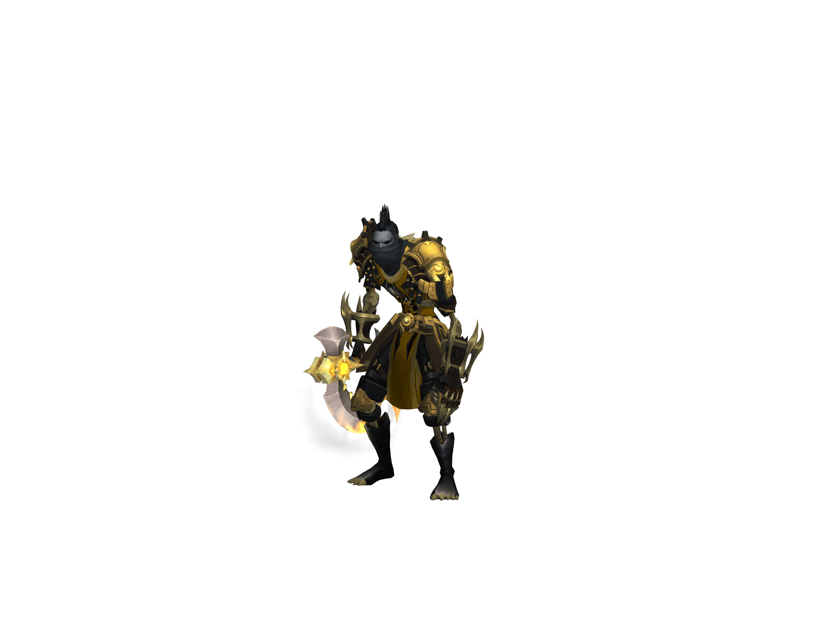 Full character render of Скажипрощай