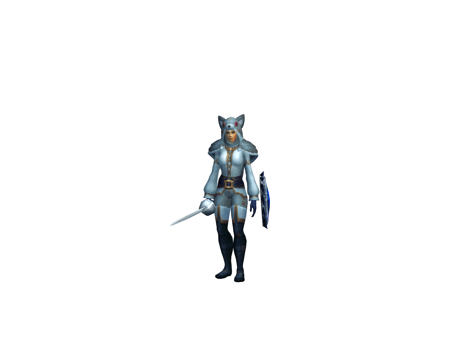 Full character render of Газээль
