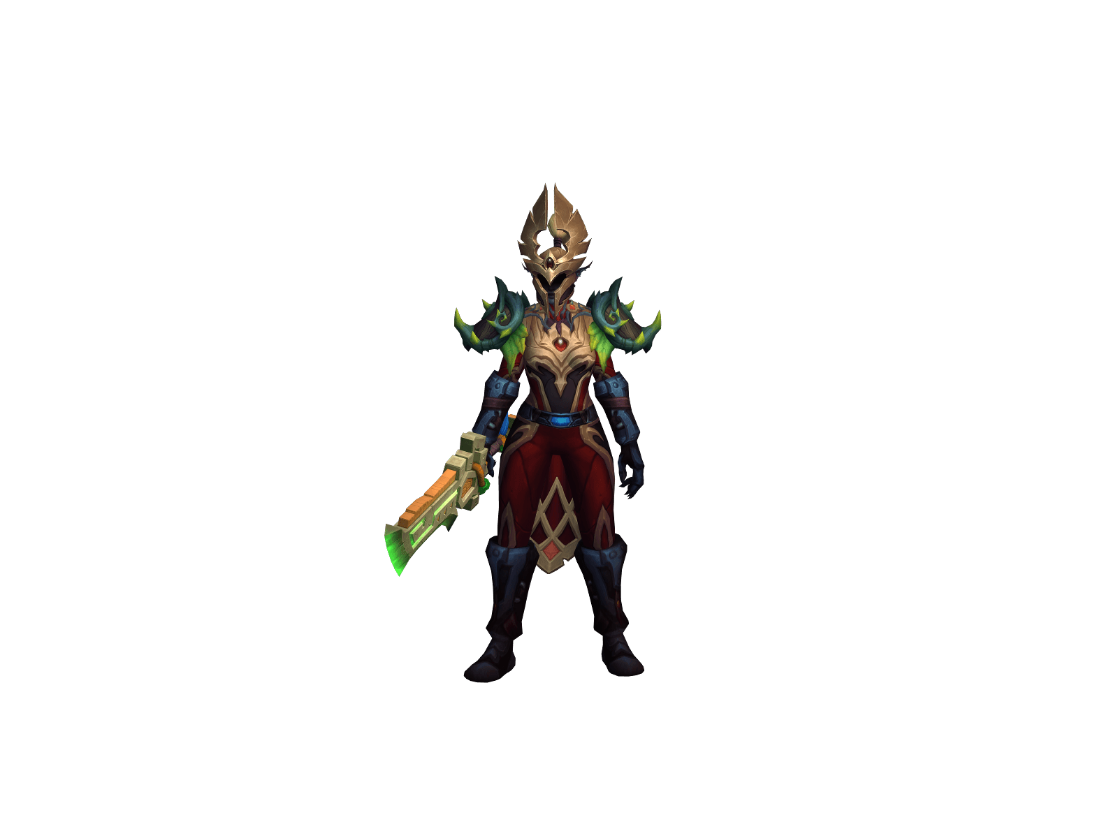 Full character render of Юваэль