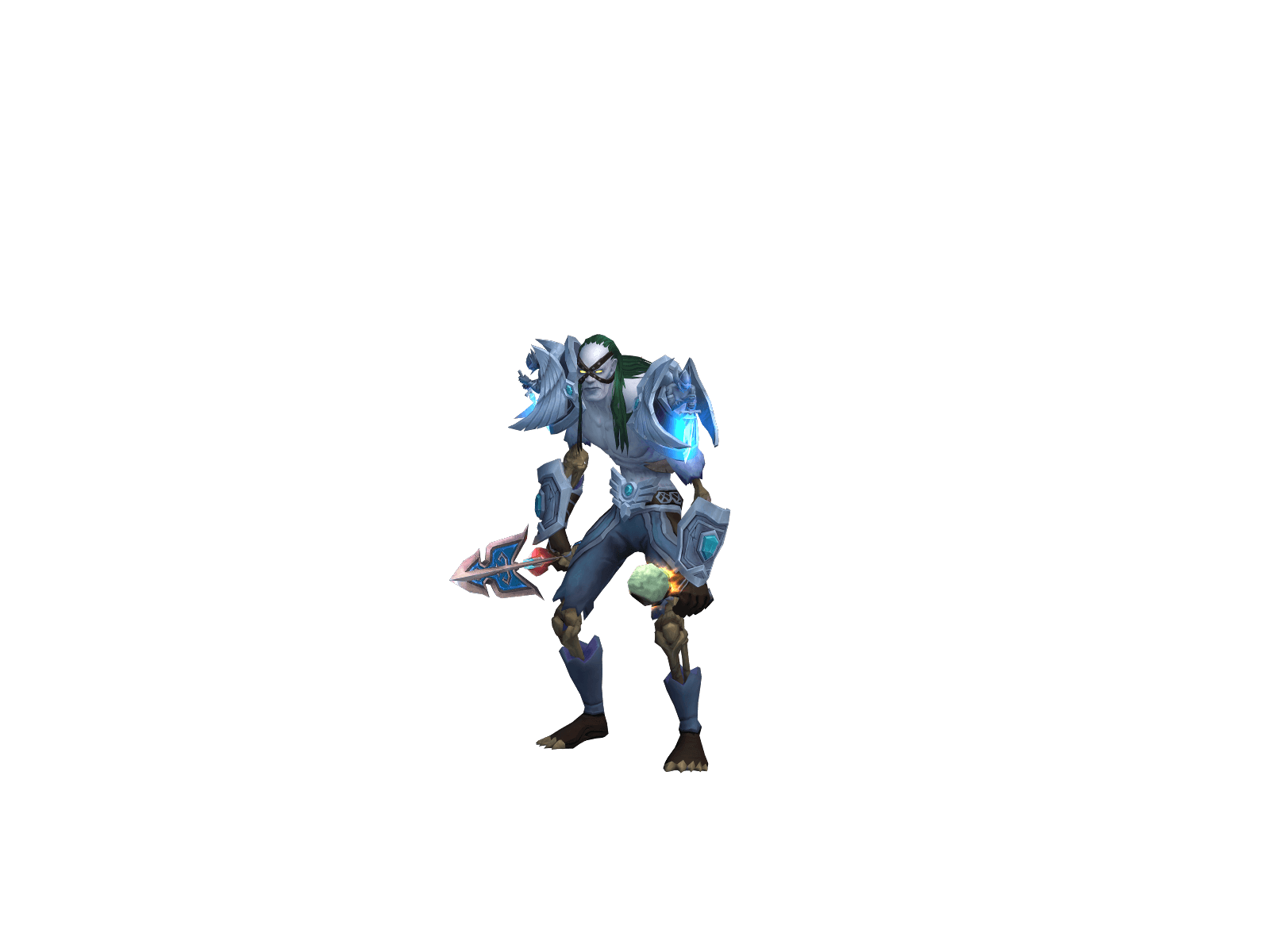 Full character render of Rusherino