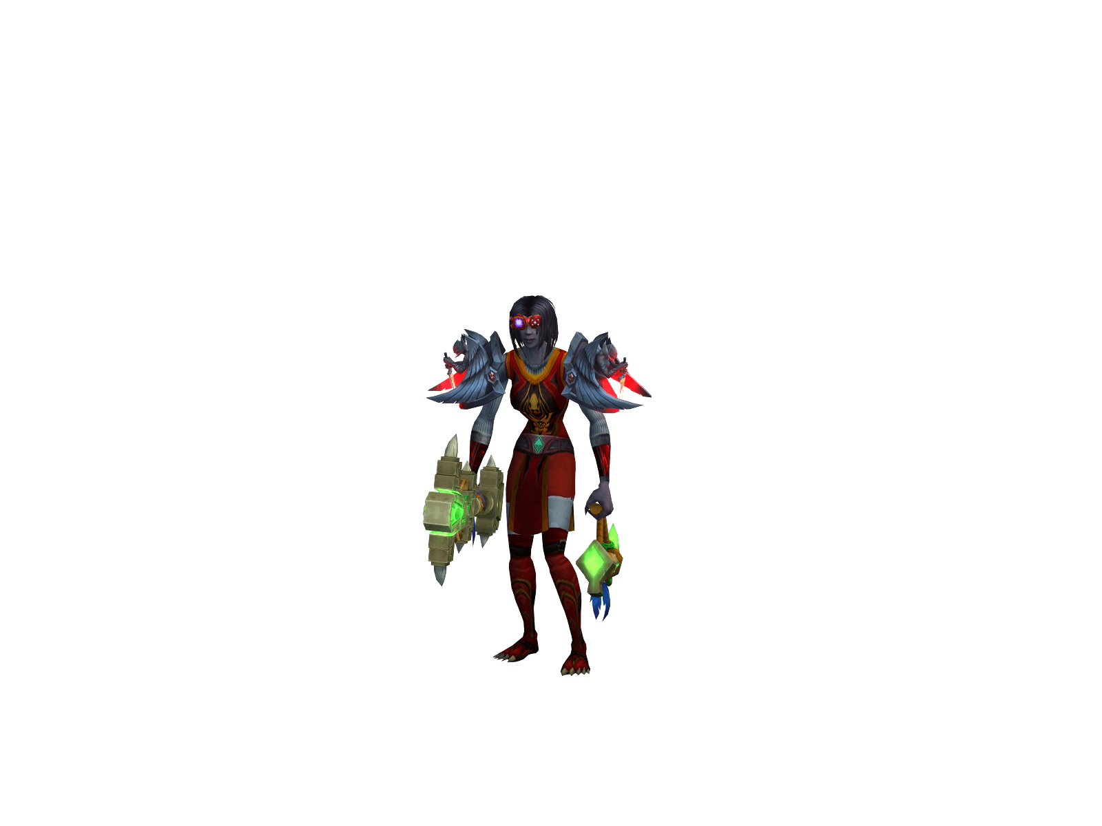 Full character render of Fishfingerz