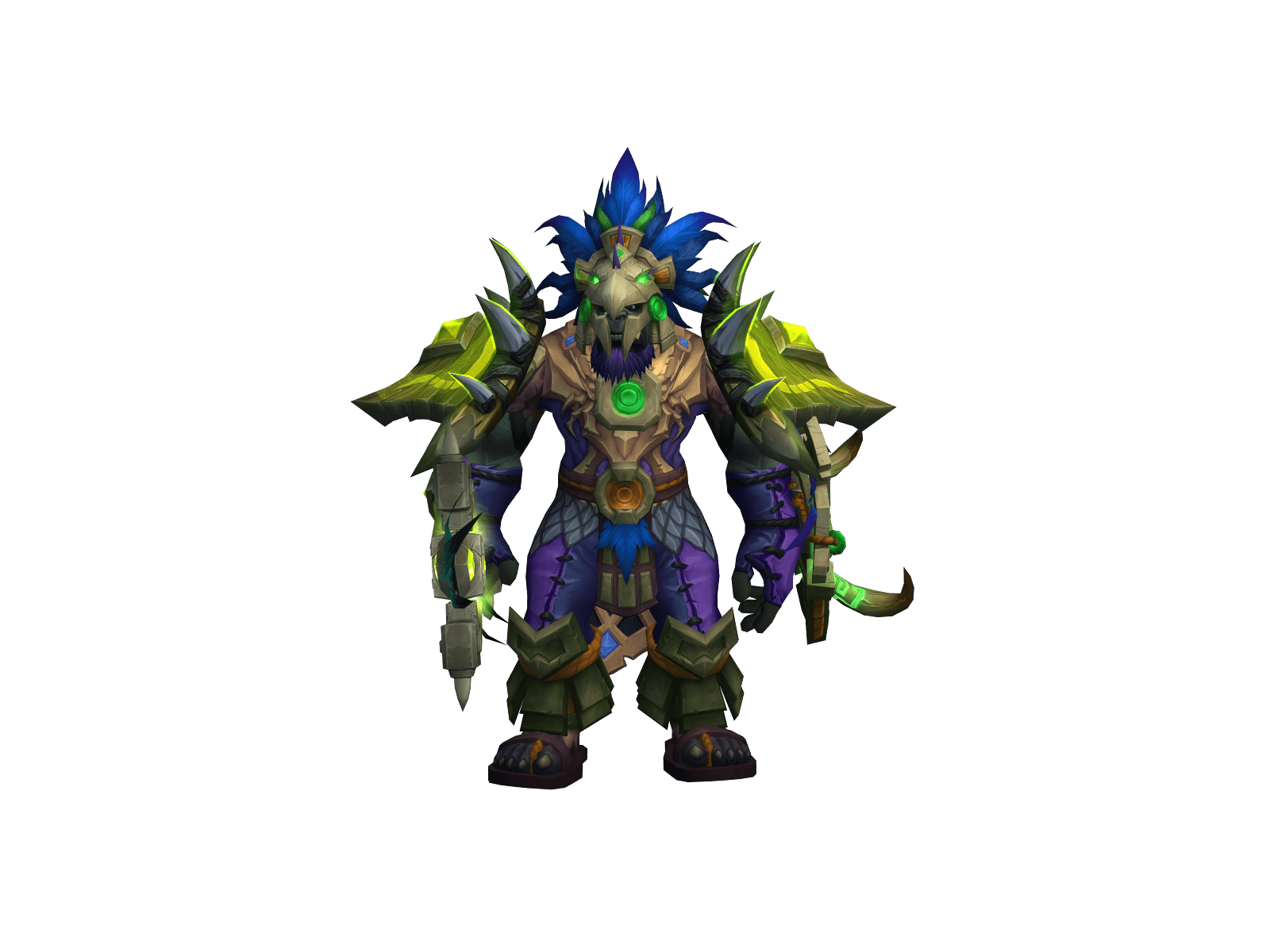 Full character render of Швац