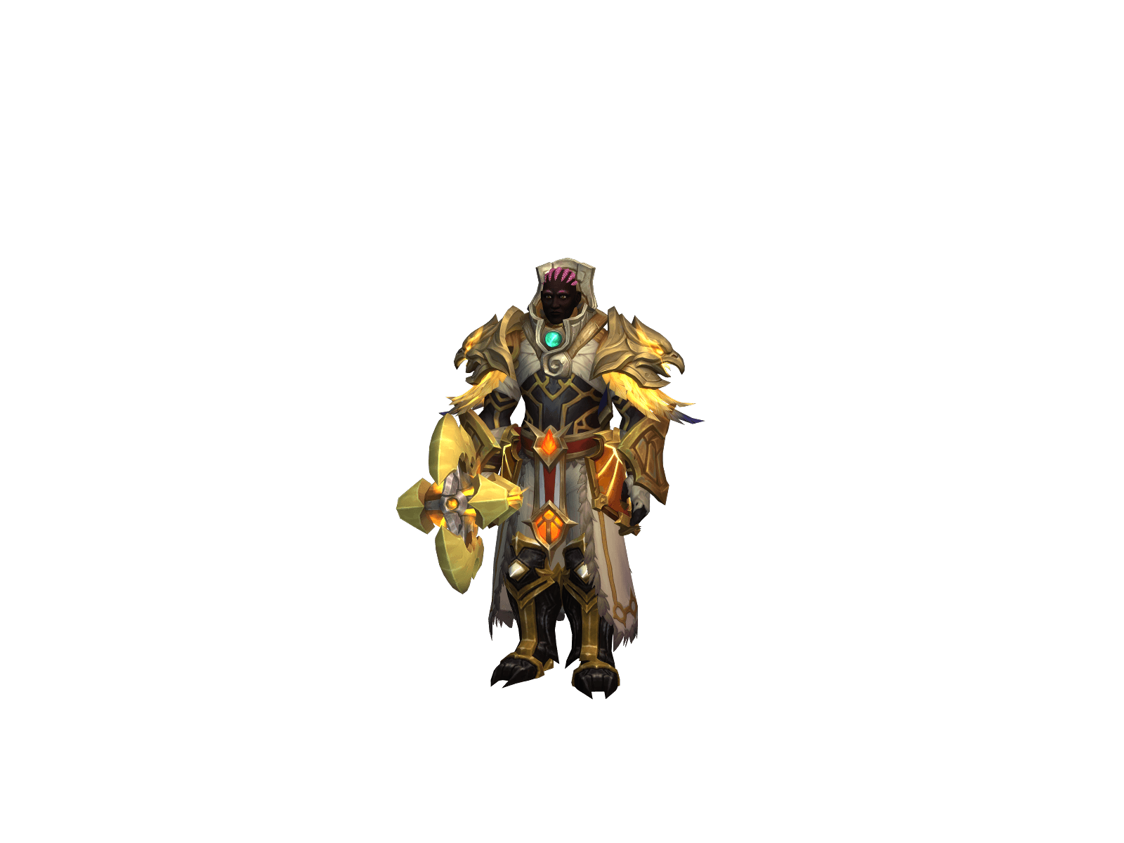 Full character render of Оушет