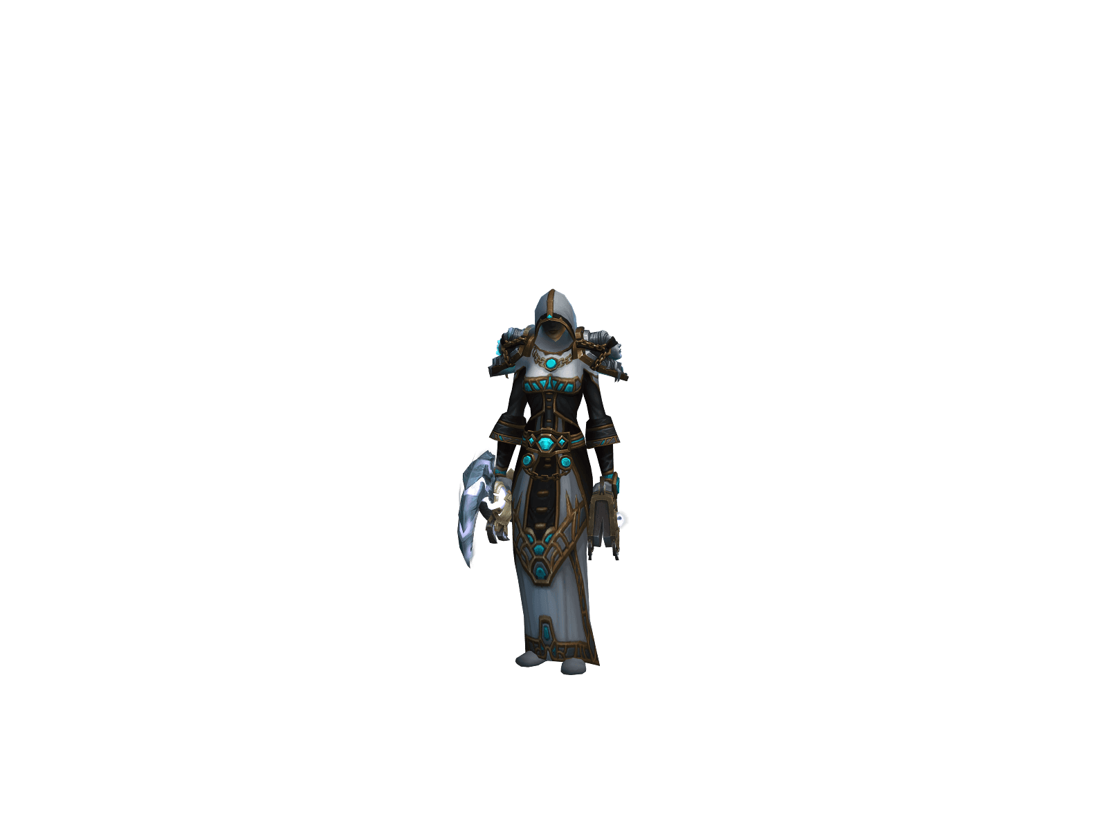 Full character render of Аксам