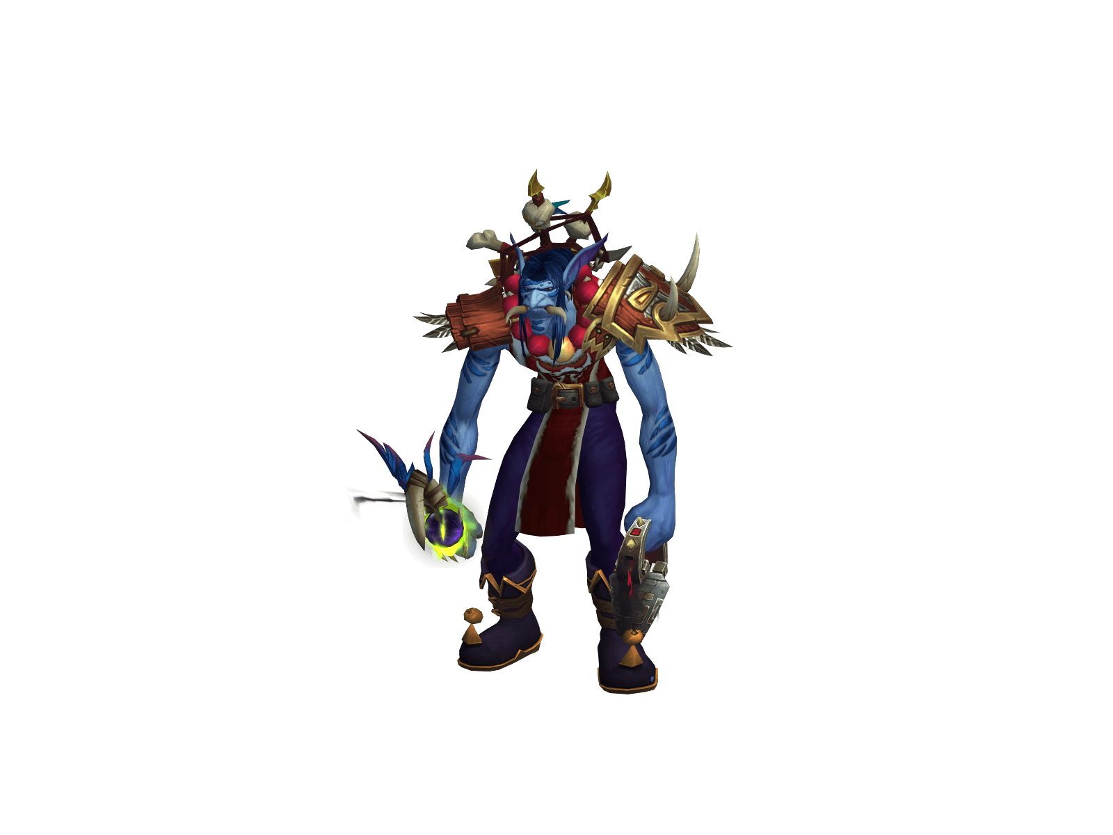 Full character render of Мафен