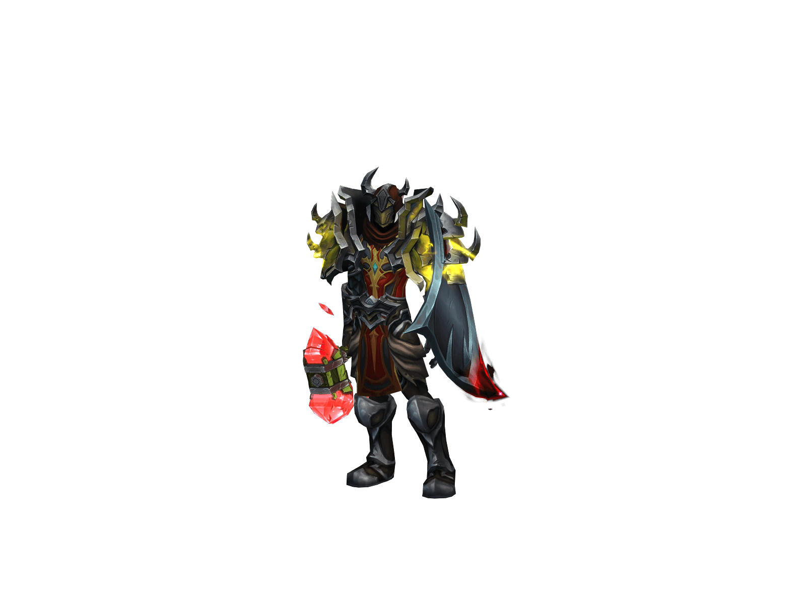 Full character render of Асшура