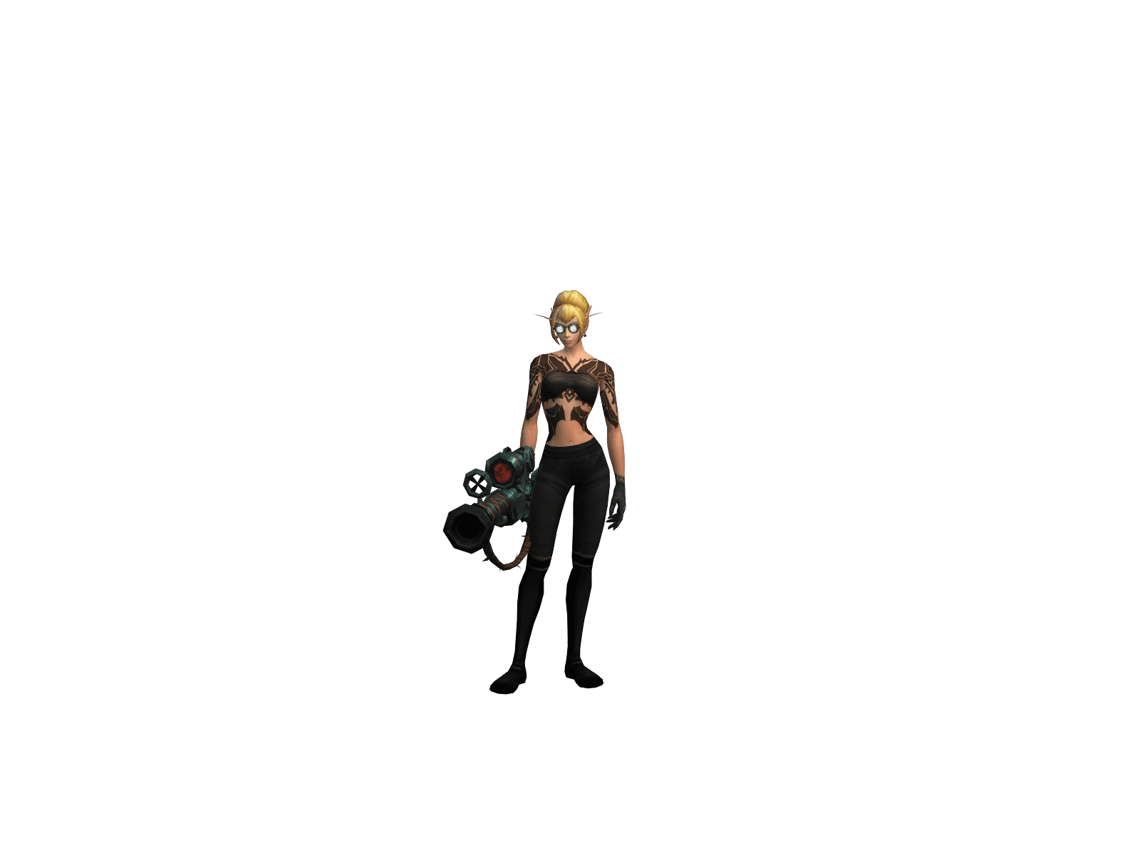 Full character render of Блэксо