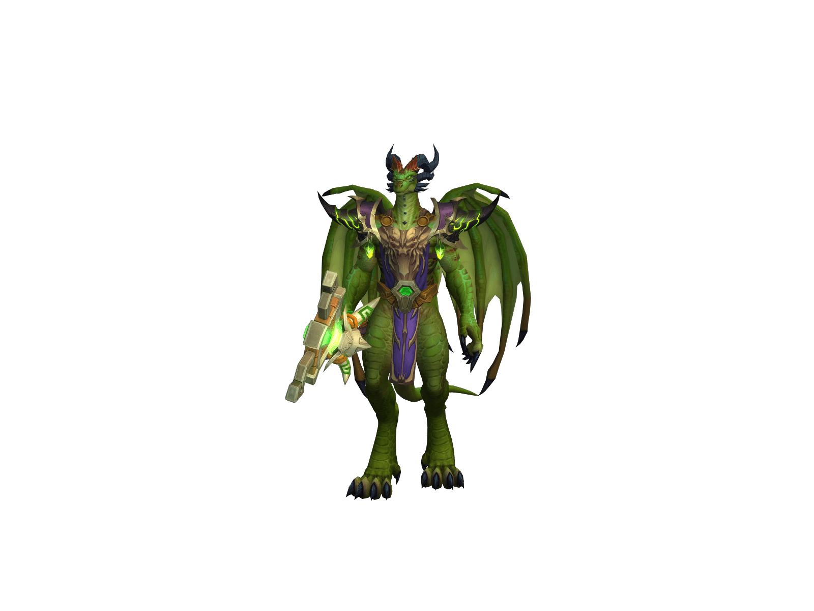 Full character render of Монате