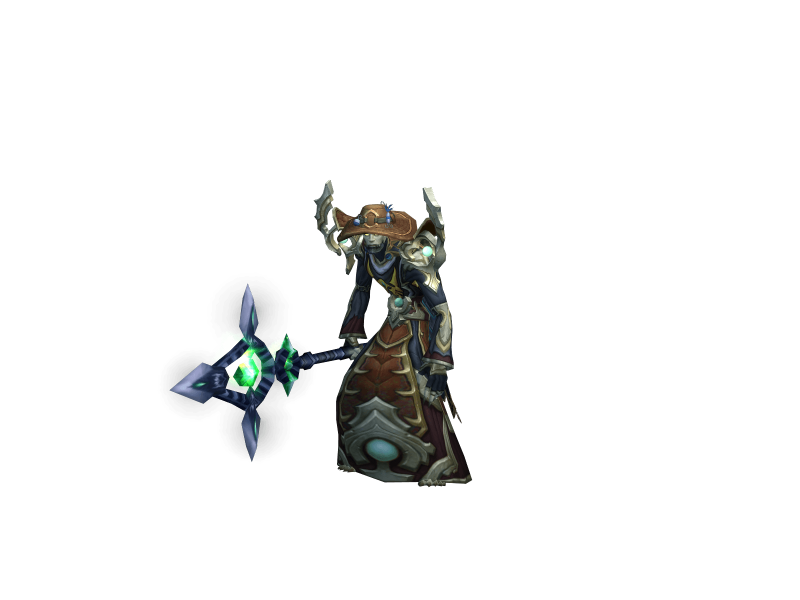 Full character render of Заак