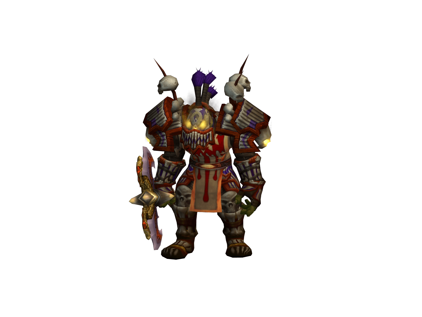 Full character render of Аксдан