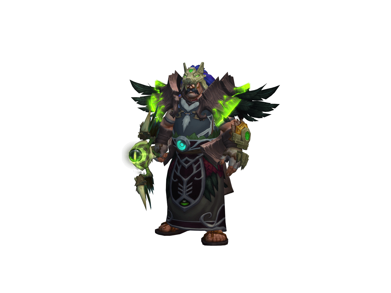 Full character render of Полнеба