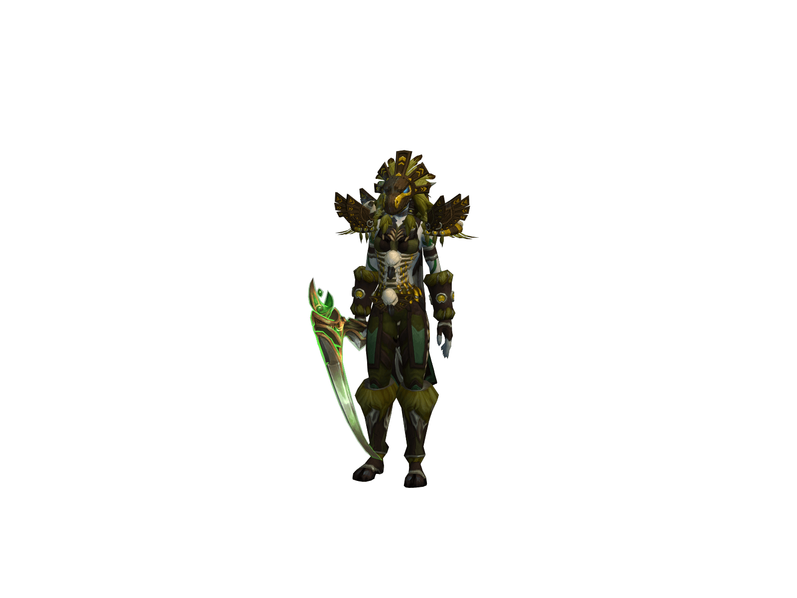 Full character render of Нубазик