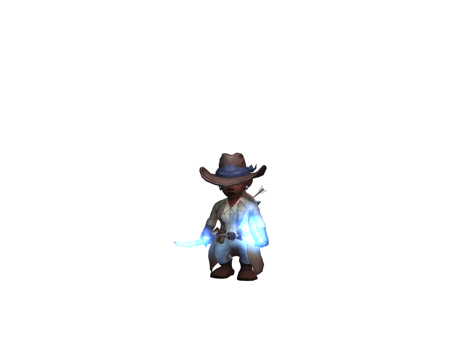 Full character render of Osha