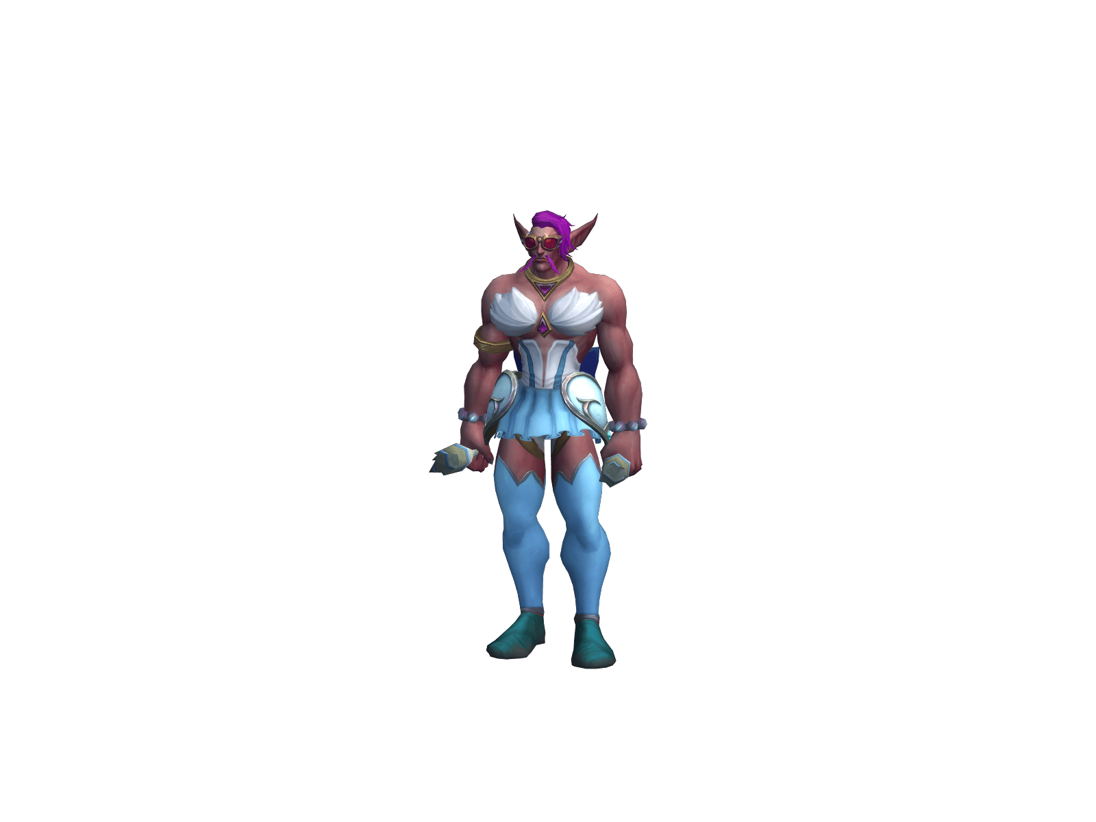 Full character render of Nikléhunt