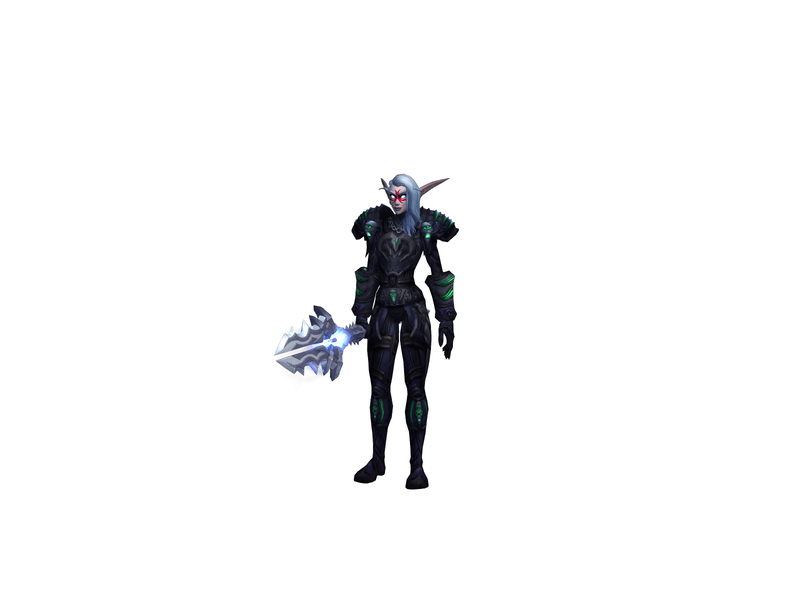 Full character render of Skailzform