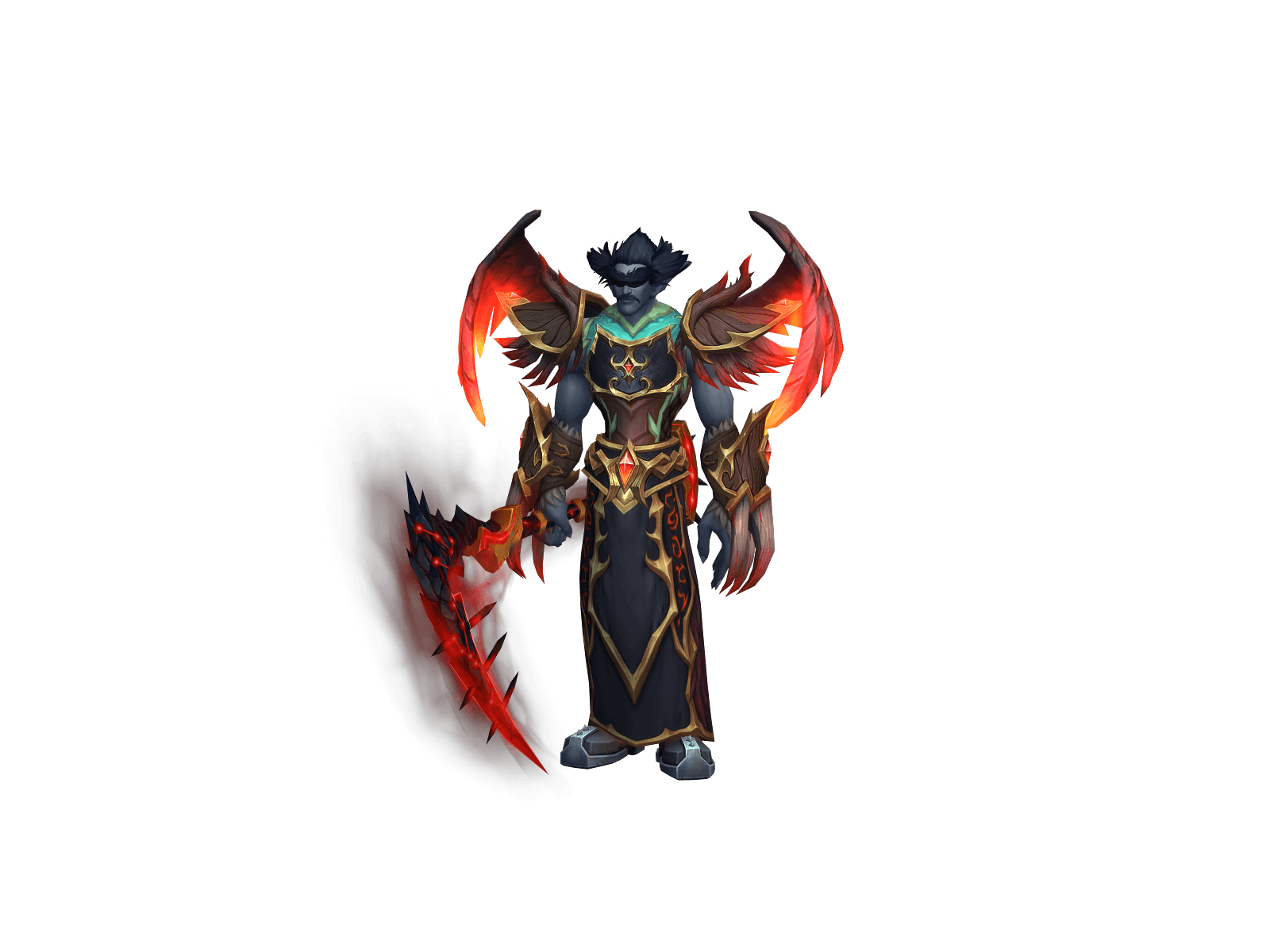 Full character render of Deãn