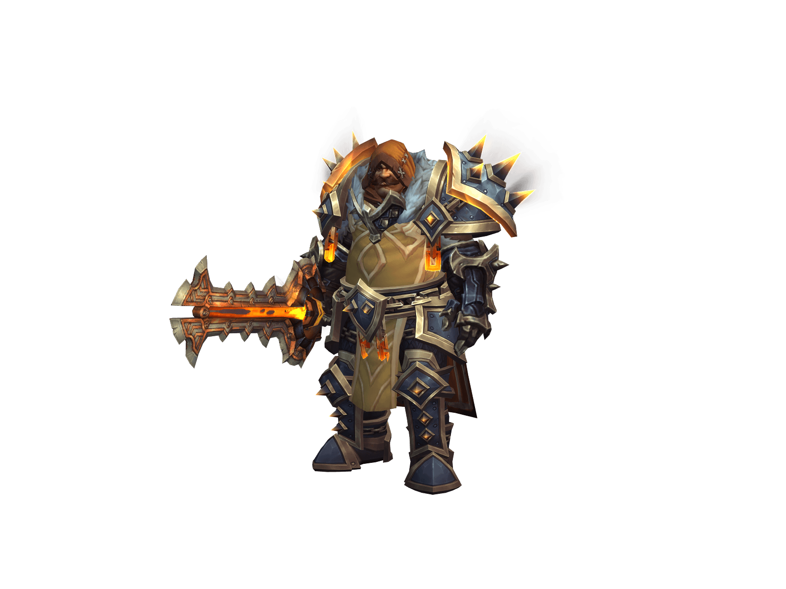 Full character render of Cazaril