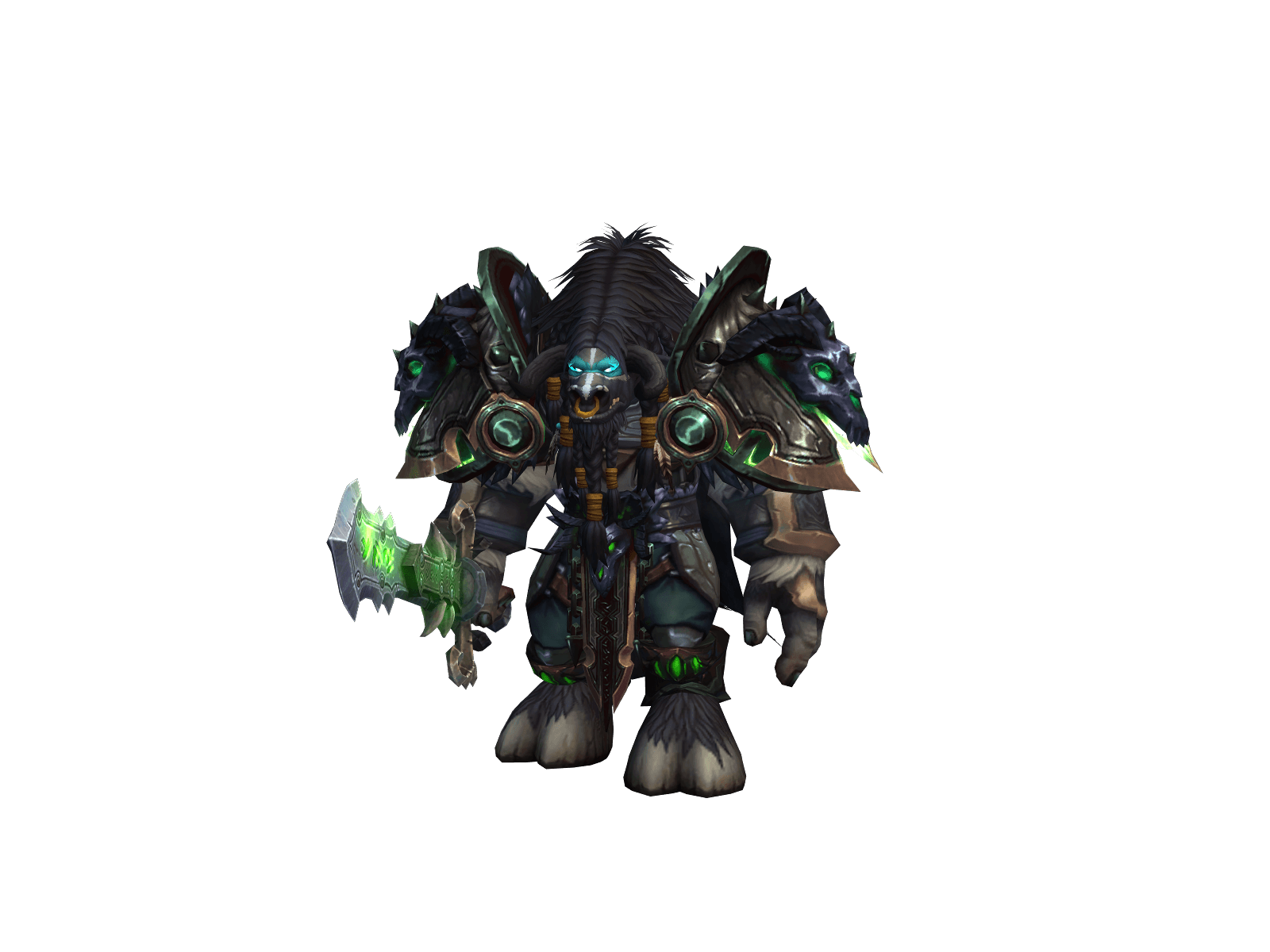 Full character render of Axeel