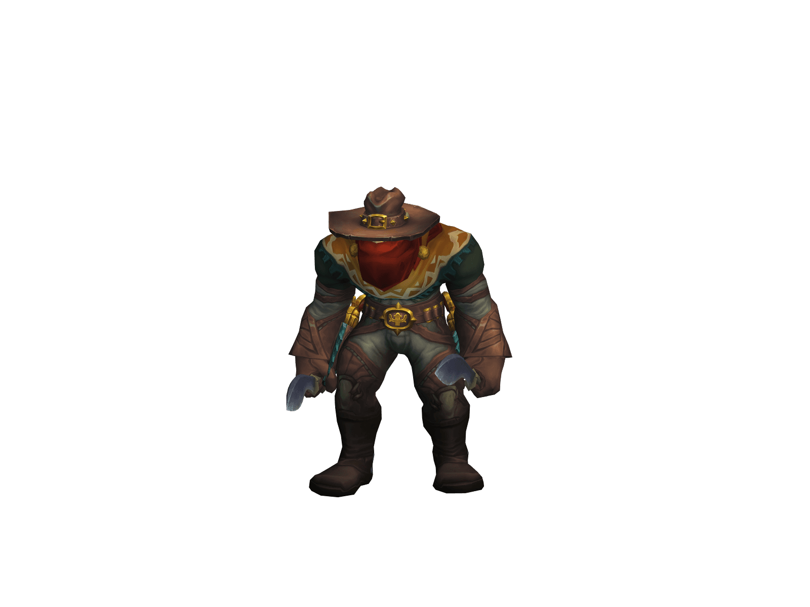 Full character render of Moldyclown