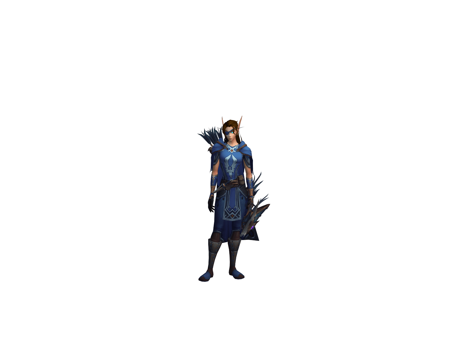 Full character render of Hydehunter