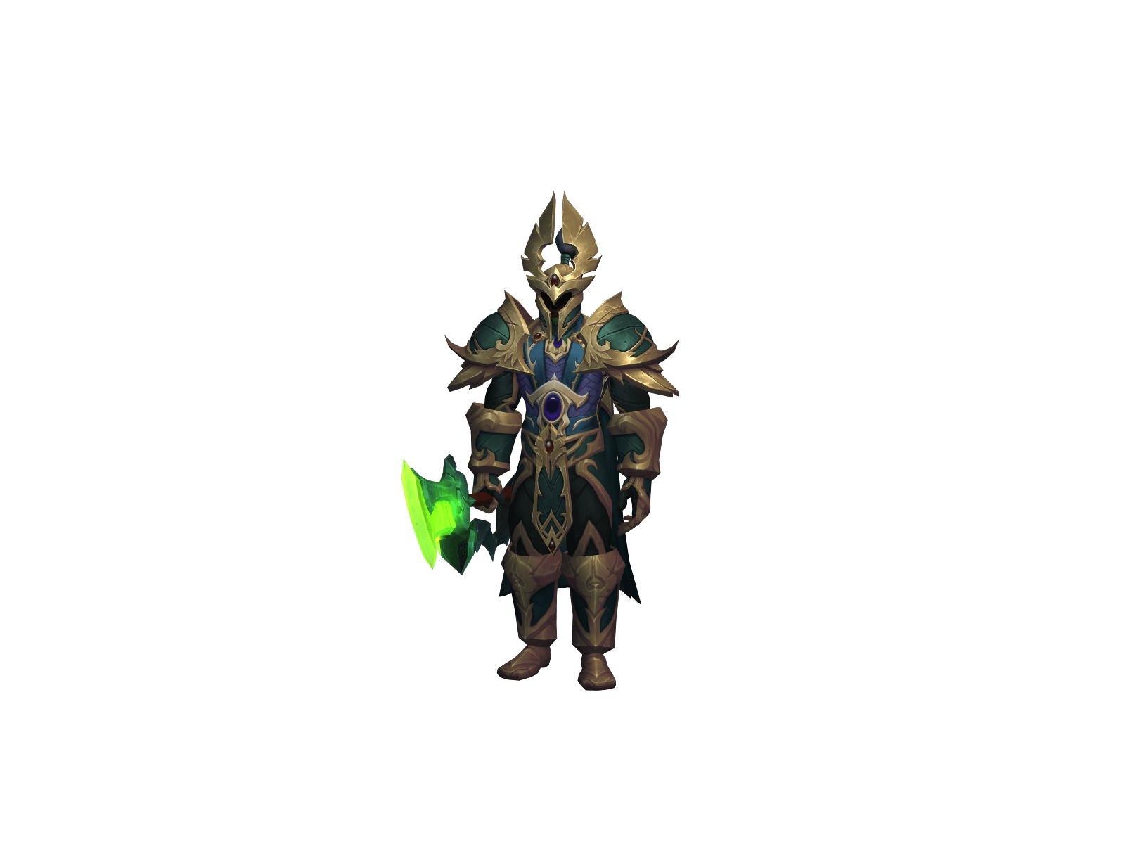 Full character render of Glassc