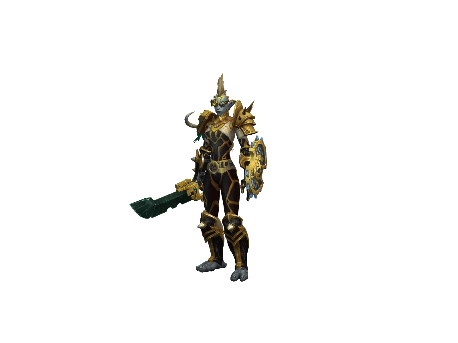 Full character render of Tazalia