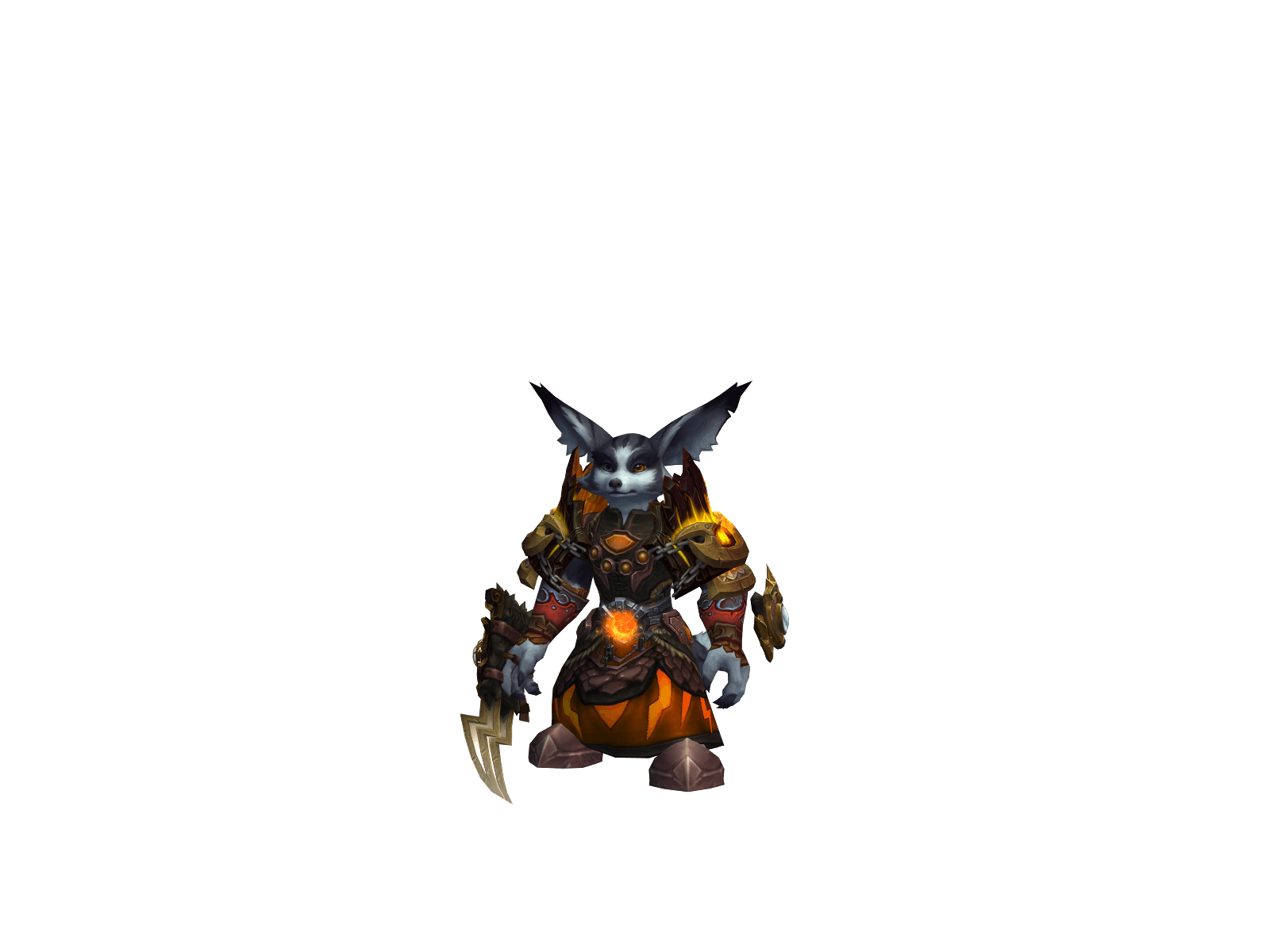 Full character render of Meridl