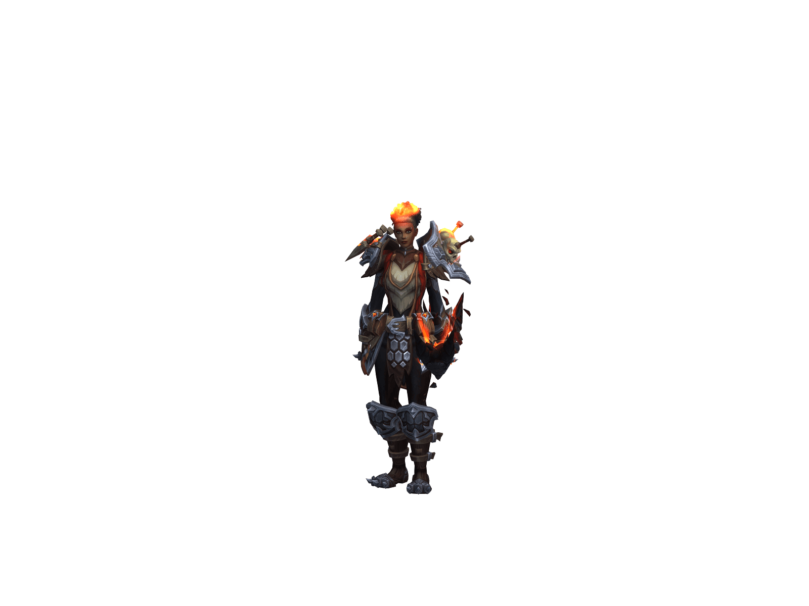 Full character render of Afrotrap