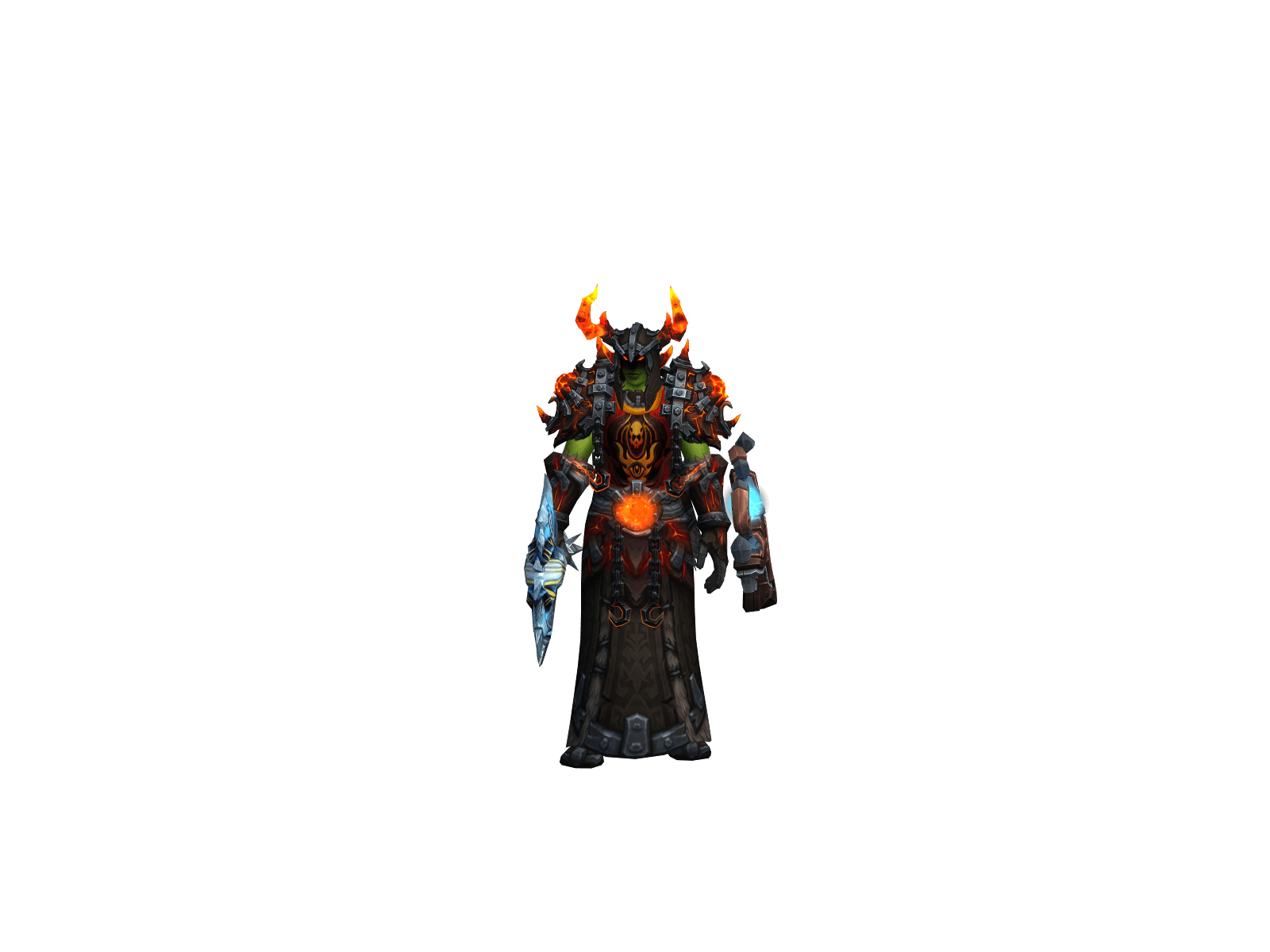 Full character render of Bestshaman