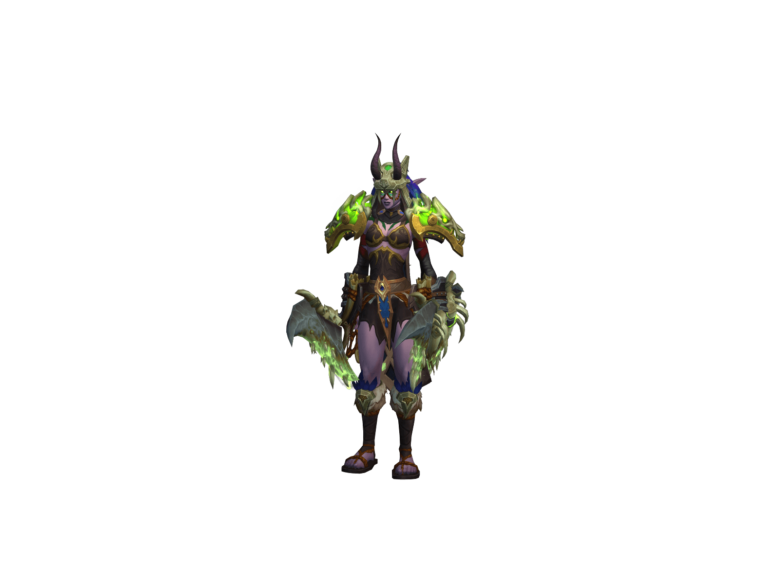 Full character render of Skindød