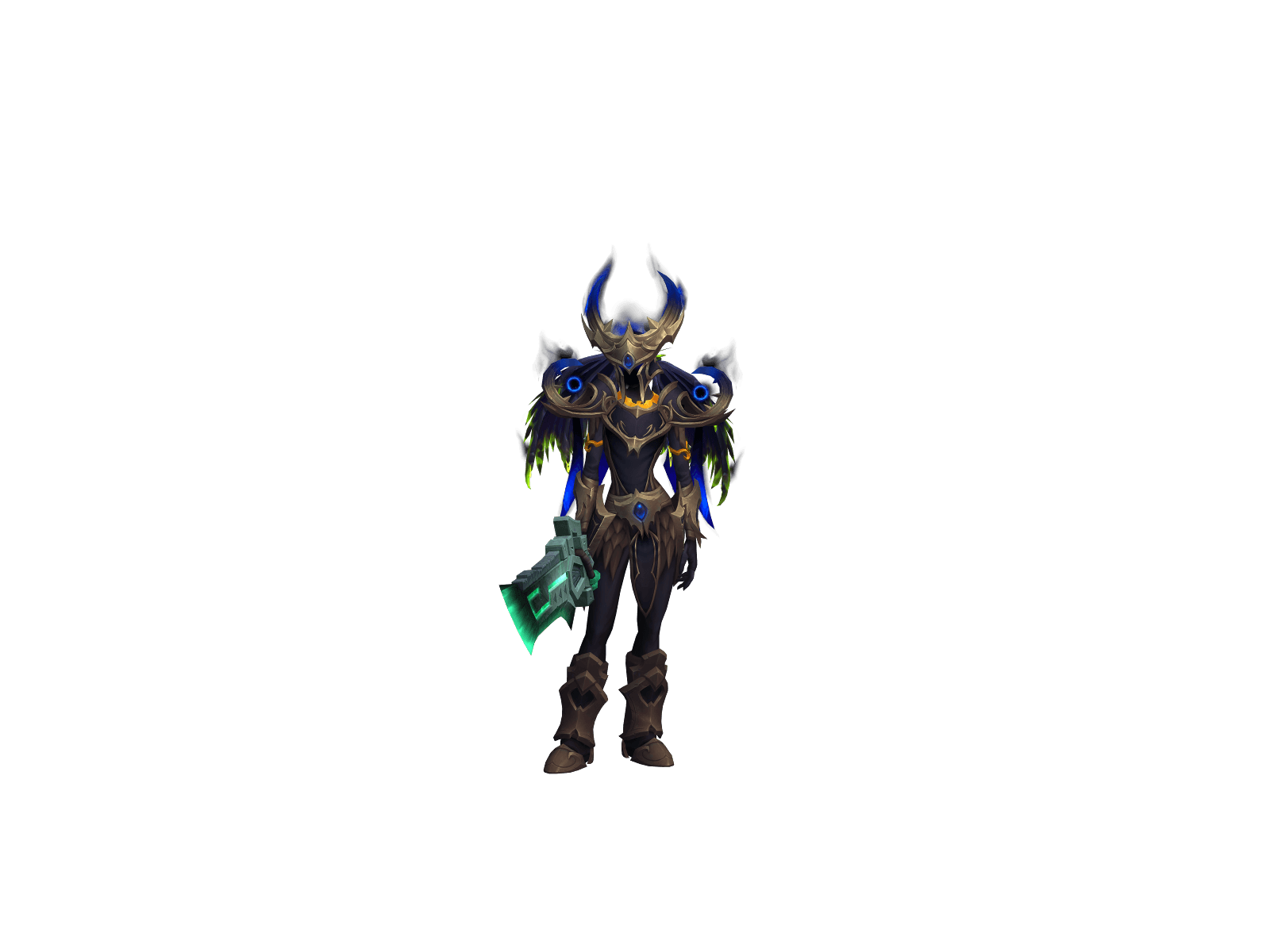 Full character render of Frozemasta