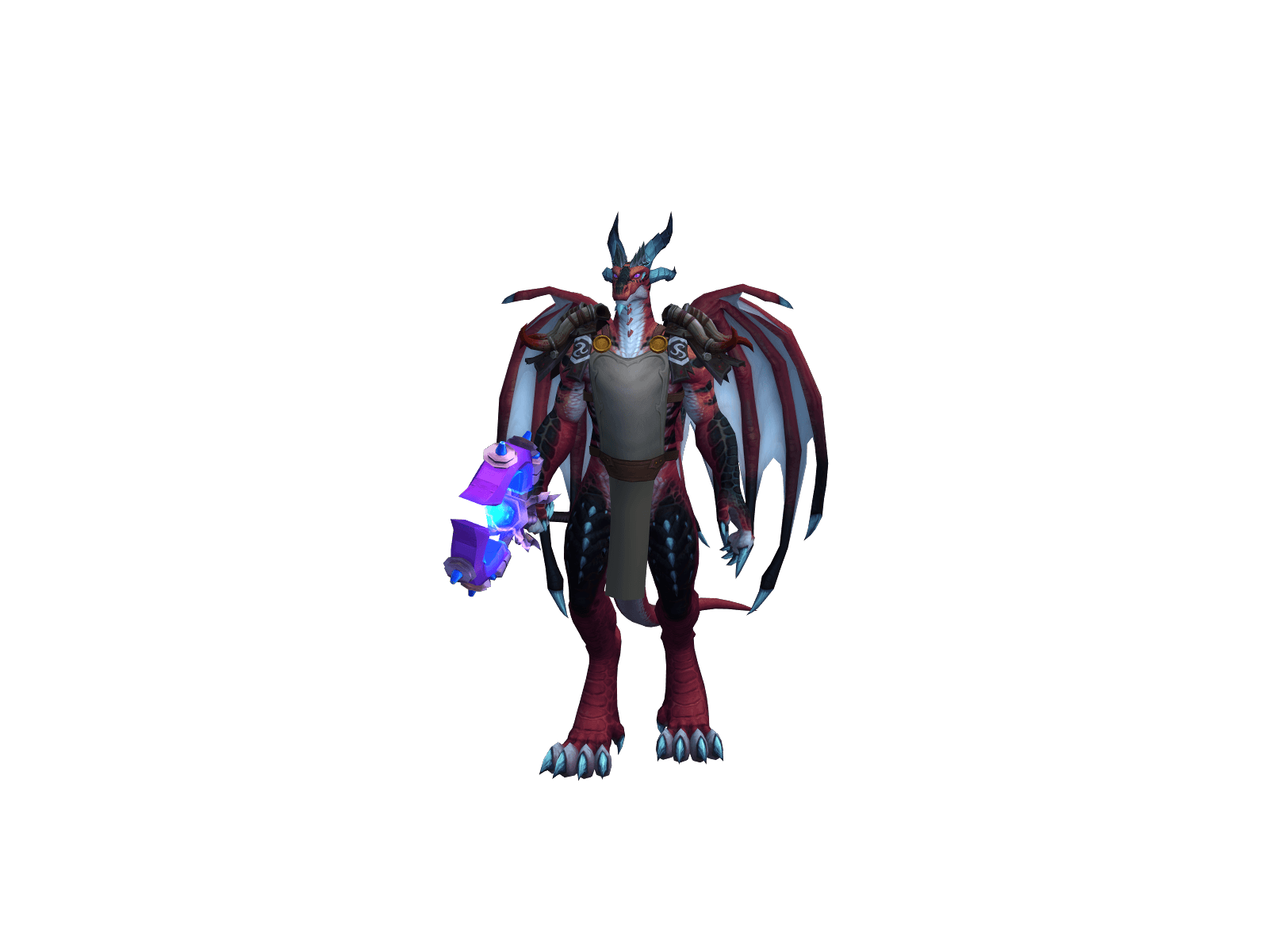 Full character render of Akanenegativ
