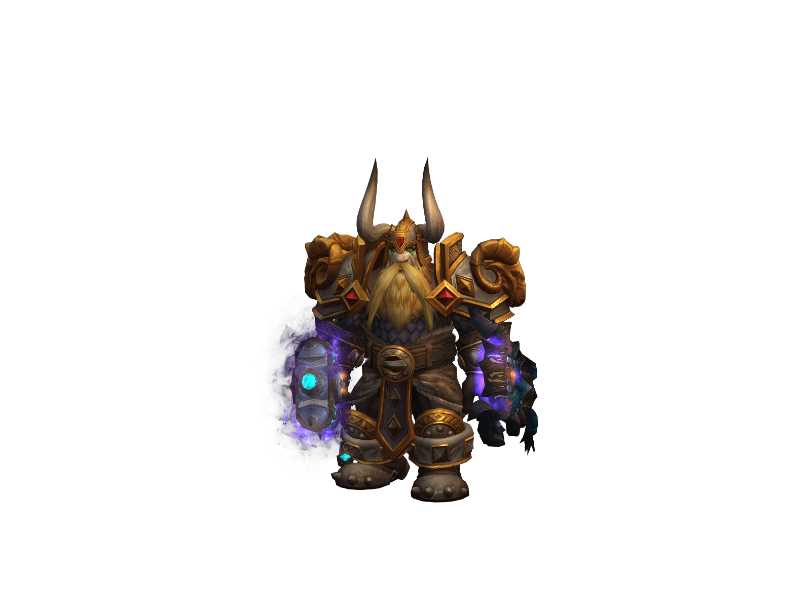 Full character render of Dwarvain