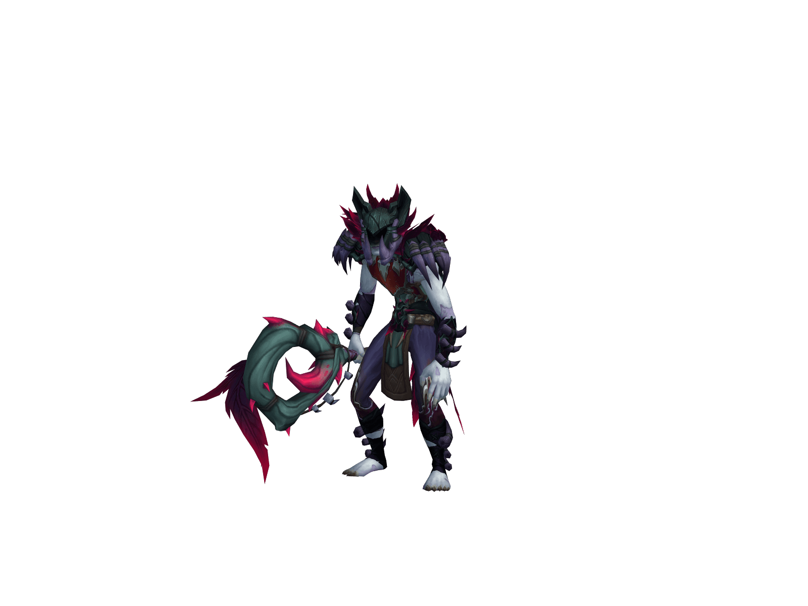 Full character render of Cavenger