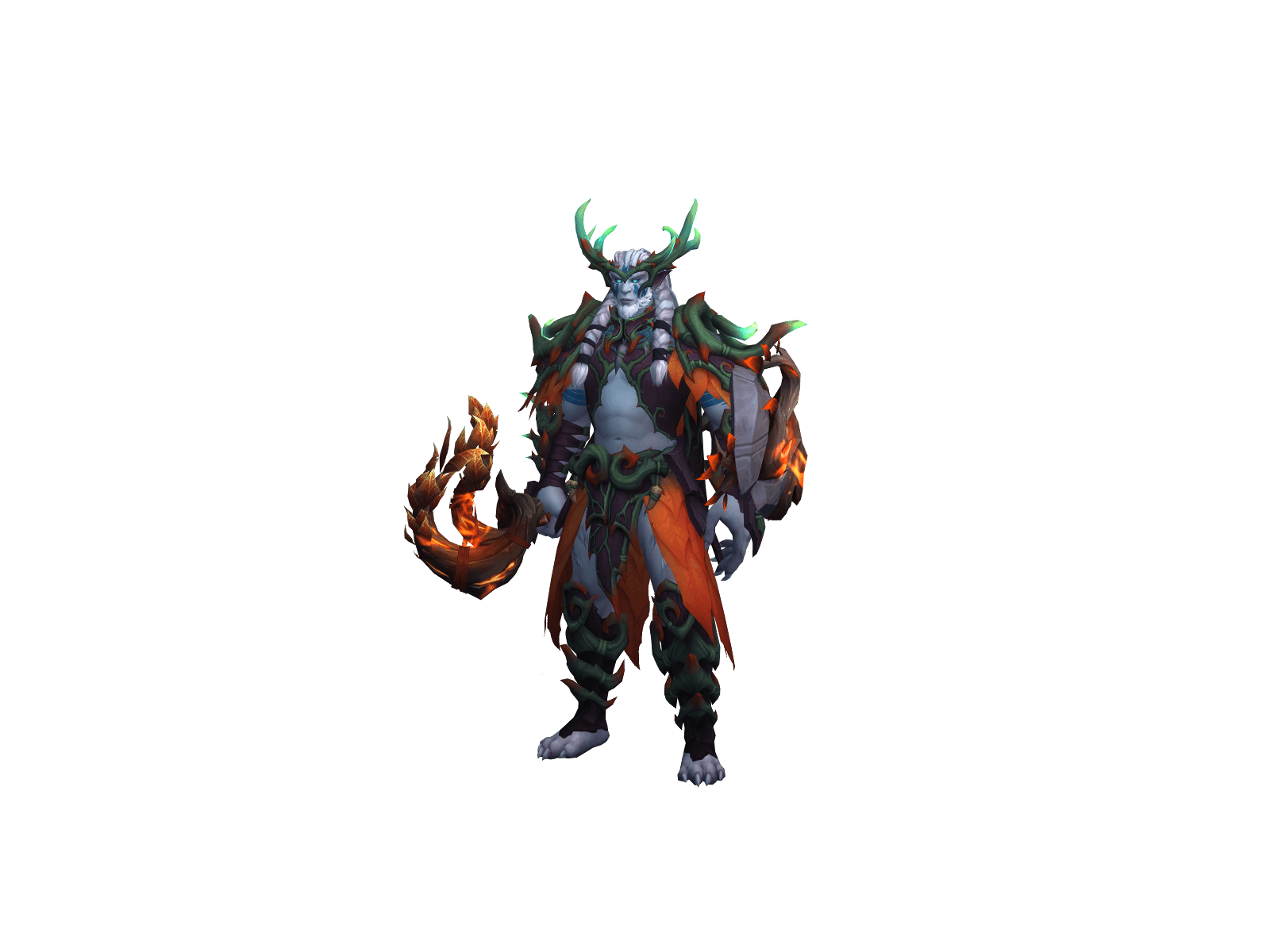 Full character render of Whitefoxs
